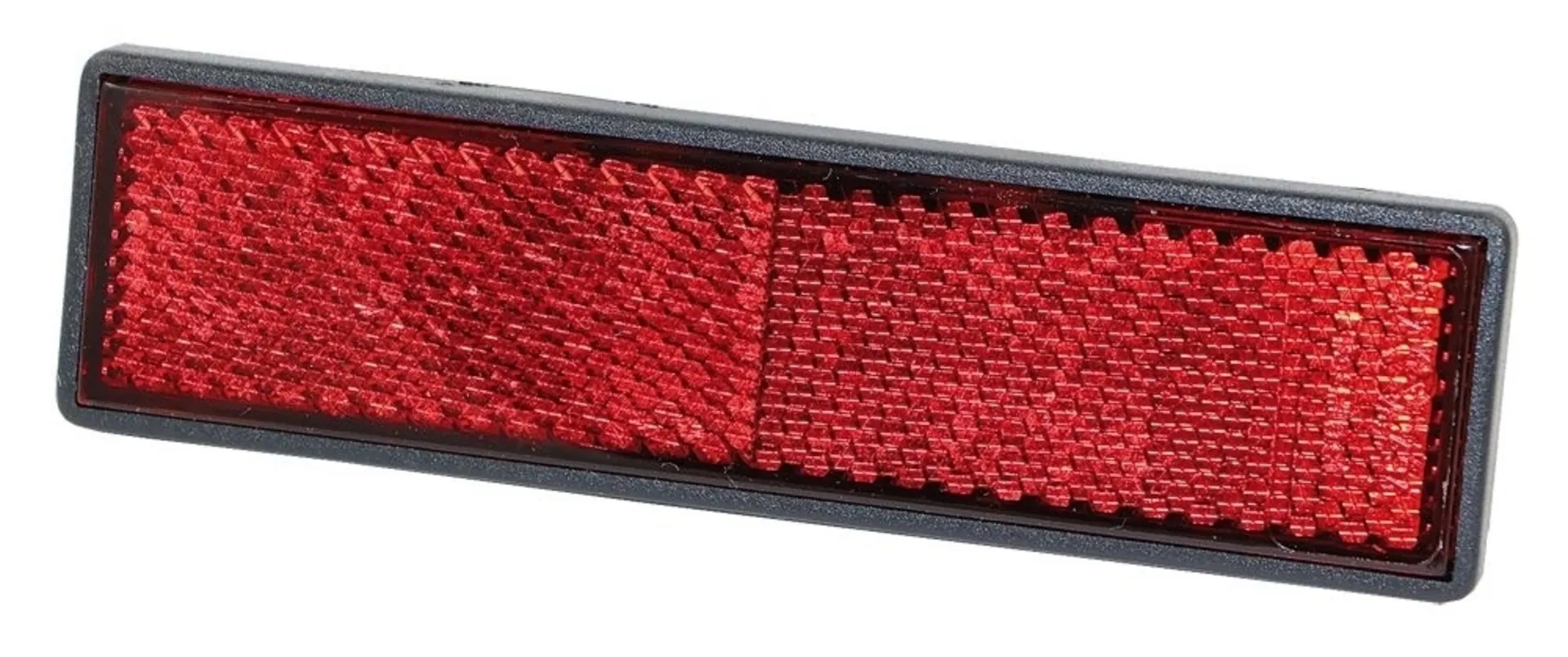 Catadioptre 122x32.5mm rouge