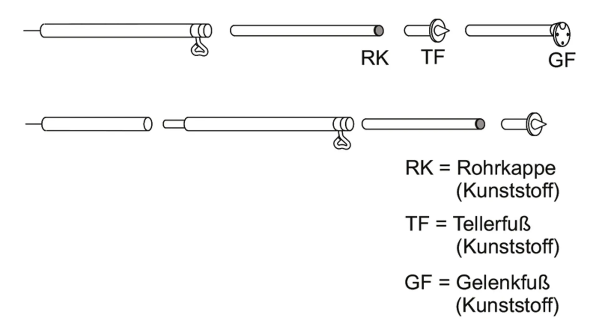 Aufstellstg.Stahl1,65-2,5 Aufstellstg.Stahl1,65-2,5