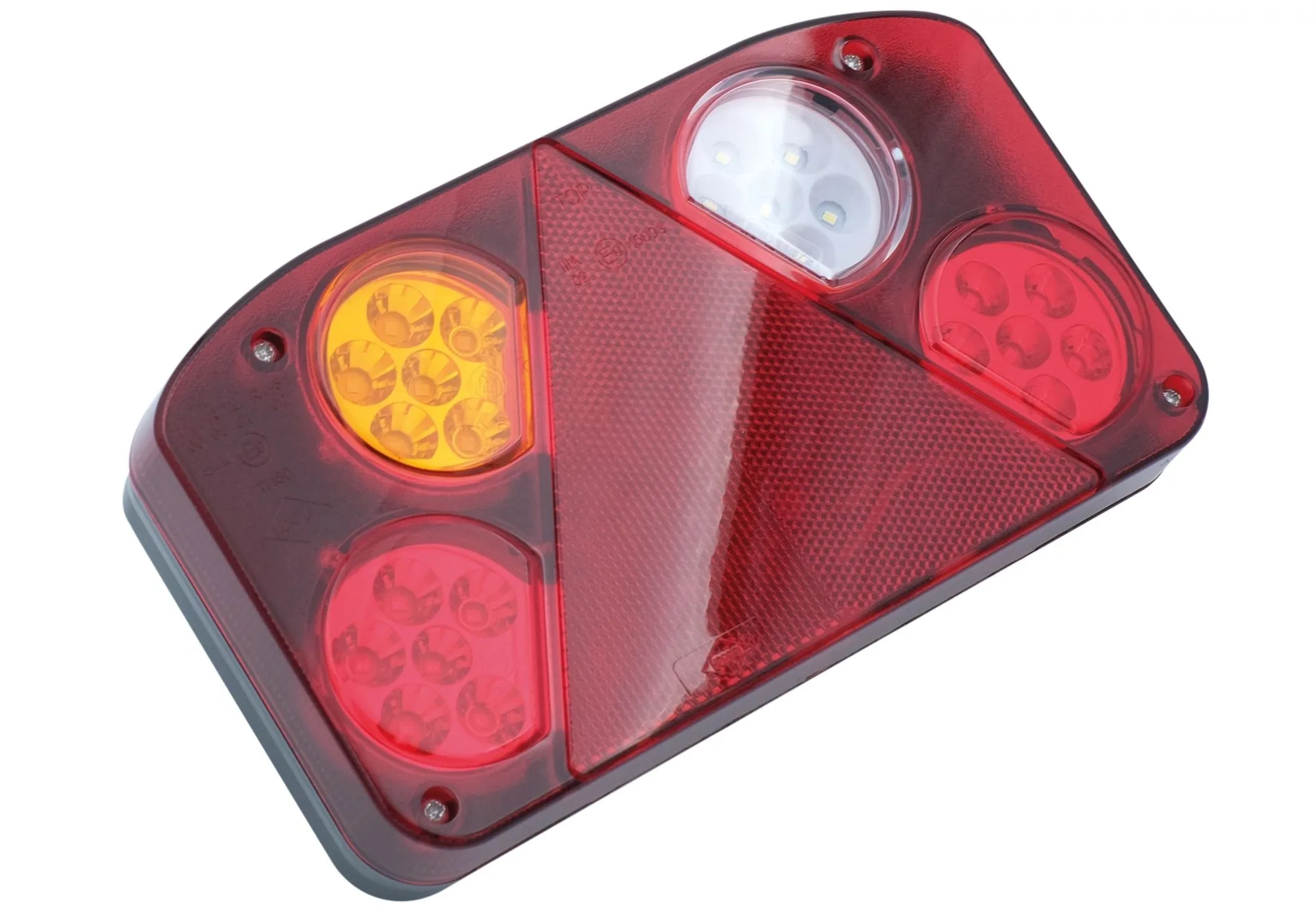 Horpol - LED Schlussleuchte 12/24 V links 238 x 138 mm, IP55 mit RFL und NSL Horpol - LED Schlussleuchte 12/24 V links 238 x 138 mm, IP55 mit RFL und NSL
