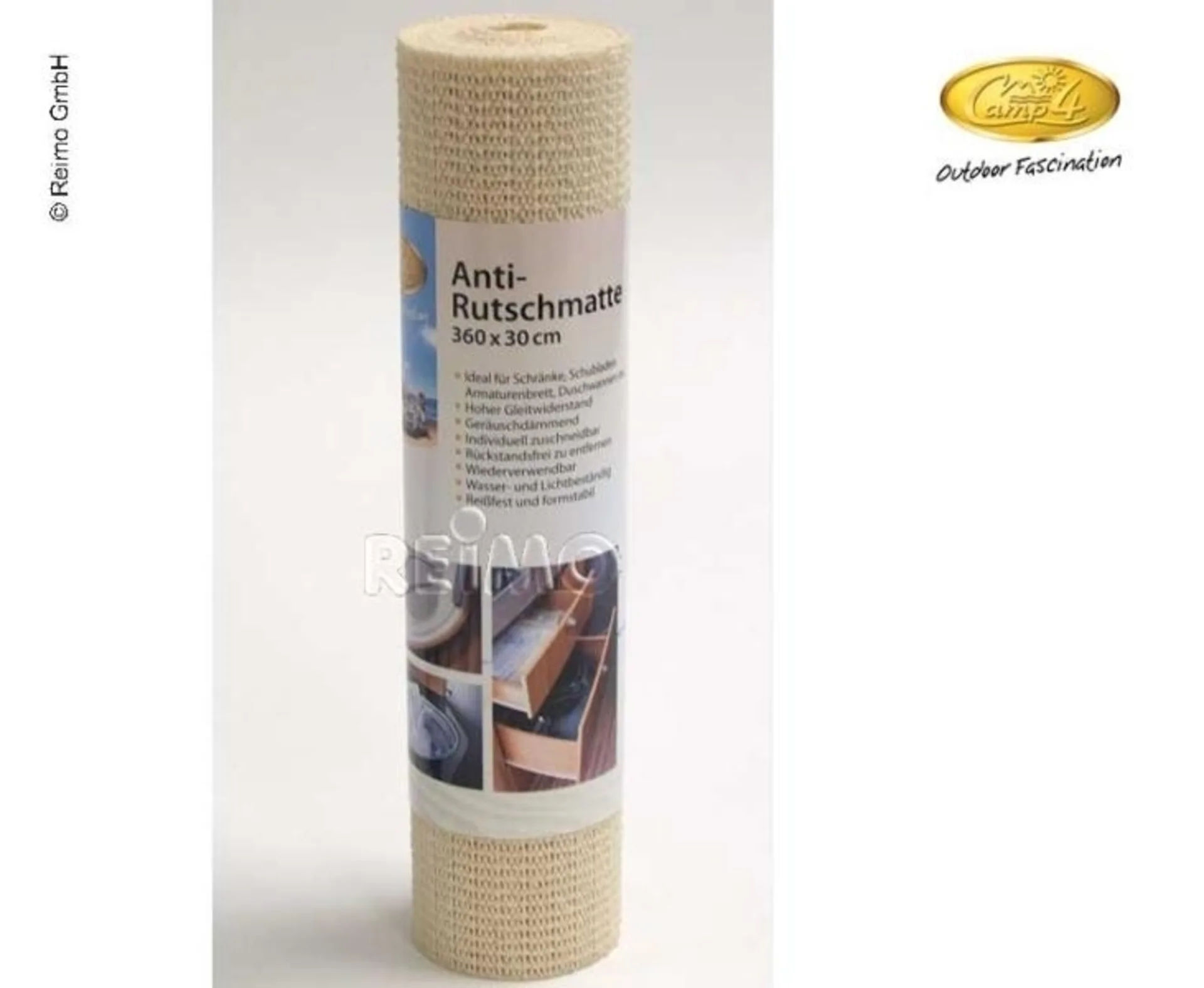 Antirutschmatte 30 x 360 cm, beige