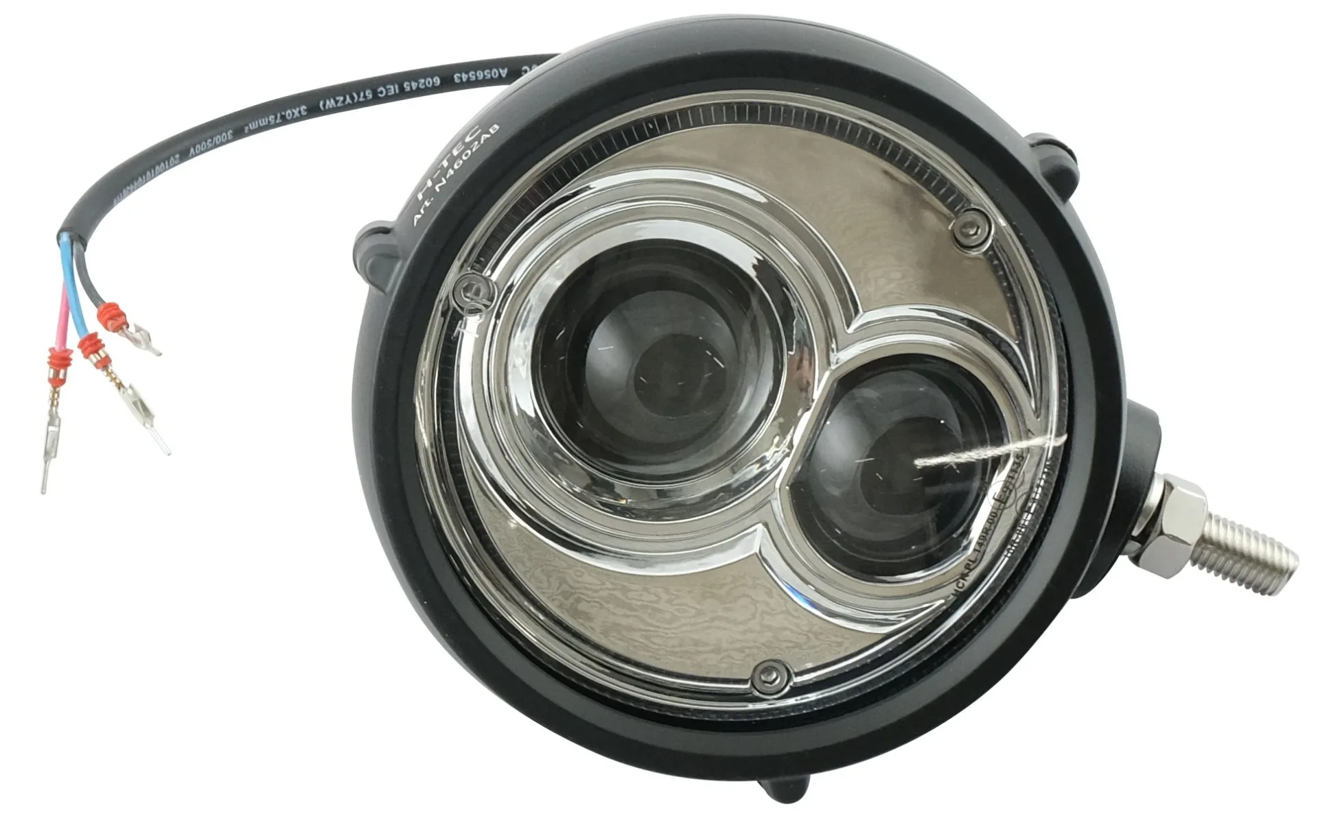 LED - Hauptscheinwerfer Aufbau 12 / 24 V ø 144 x 165 mm / 10 - 30 V / 4’800 Lumen / Abblend- und Fernlicht