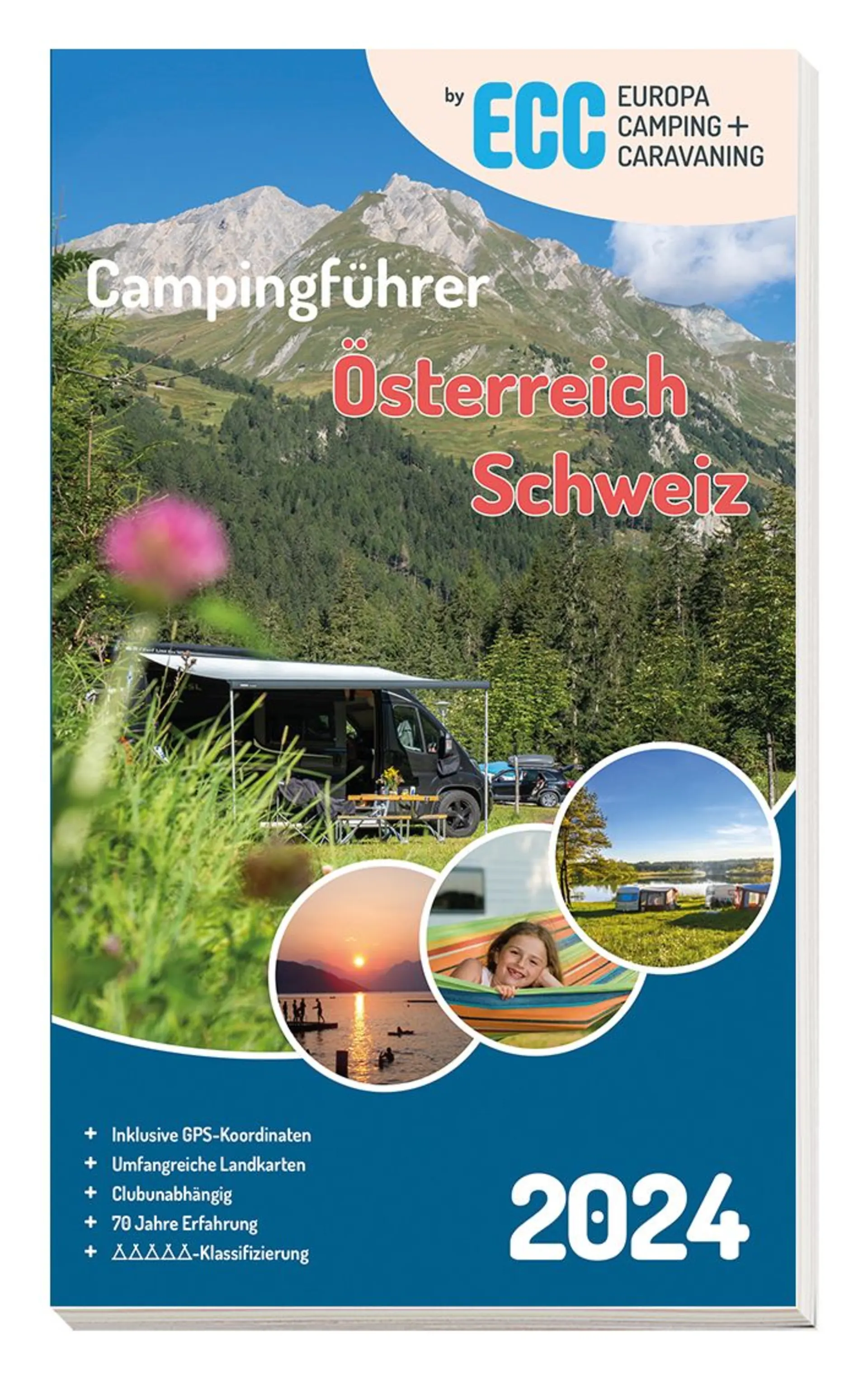 ECC Campingführer Österreich/Schweiz 2024