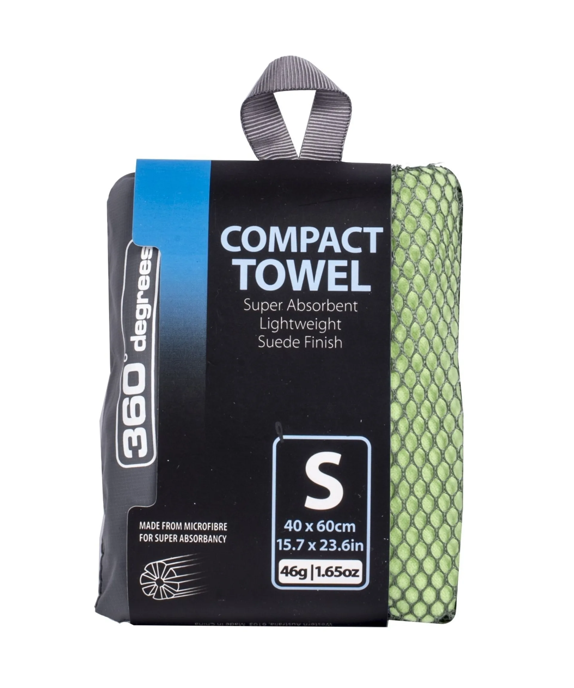 Compact Towel 40 x 60 cm green 360 Degrees
