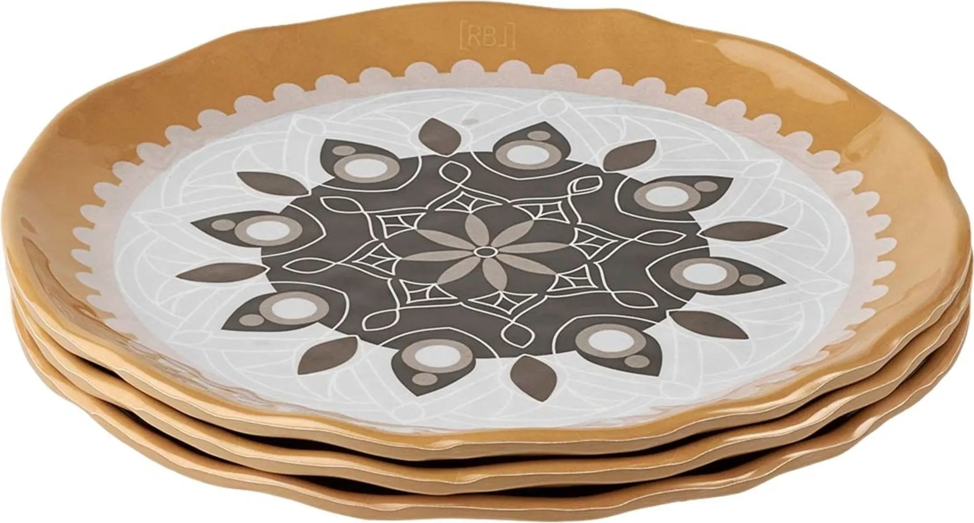 Rebel Outdoor Assiette à dessert 22 cm marron