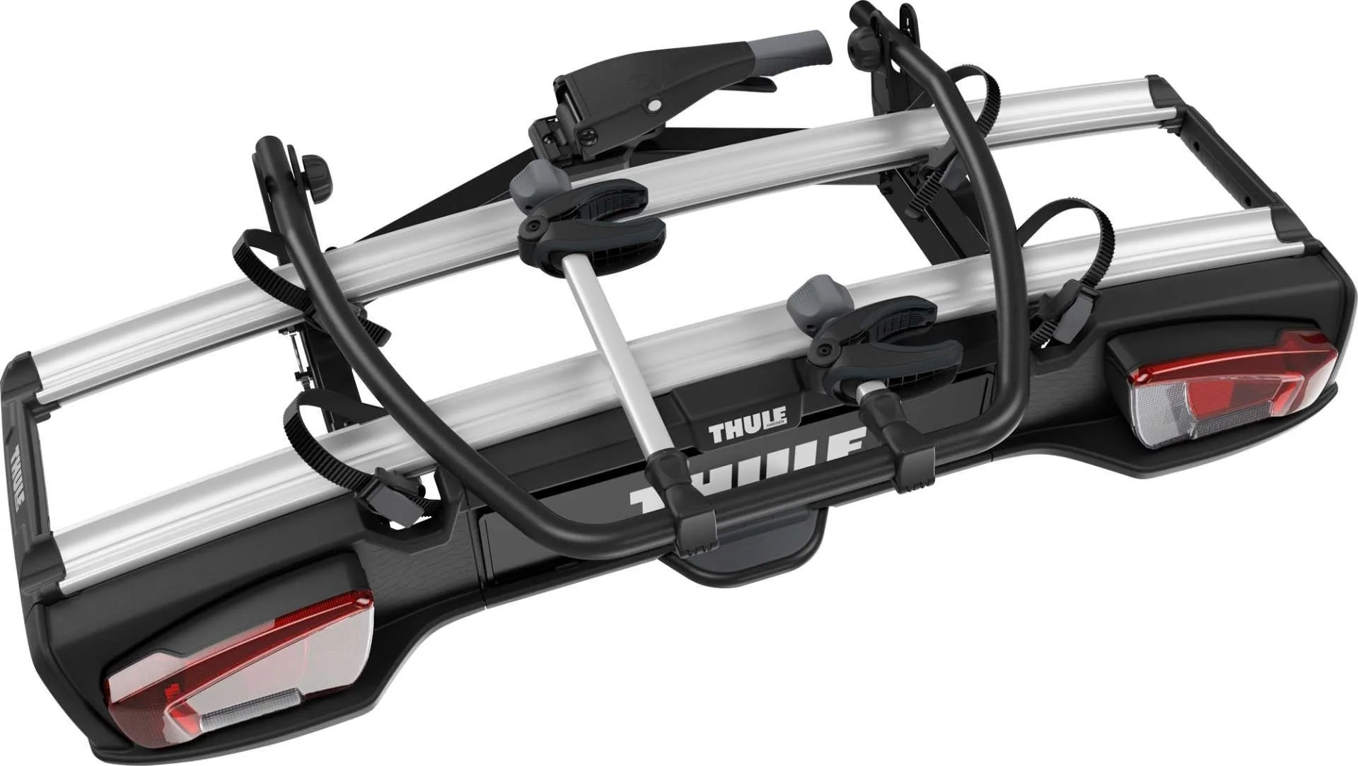 Thule VeloSpace XT2 Fahrradträger Anhängerkupplung 2 Räder Schwarz/Alu