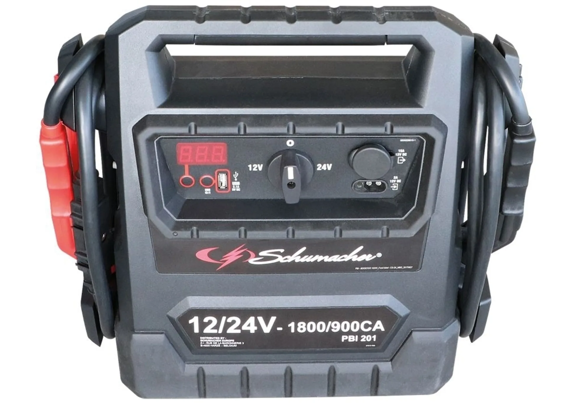 Start Booster 12 V / 24 V 4'600/2'300 A-peak 2 x 22 Ah 1800/900CA