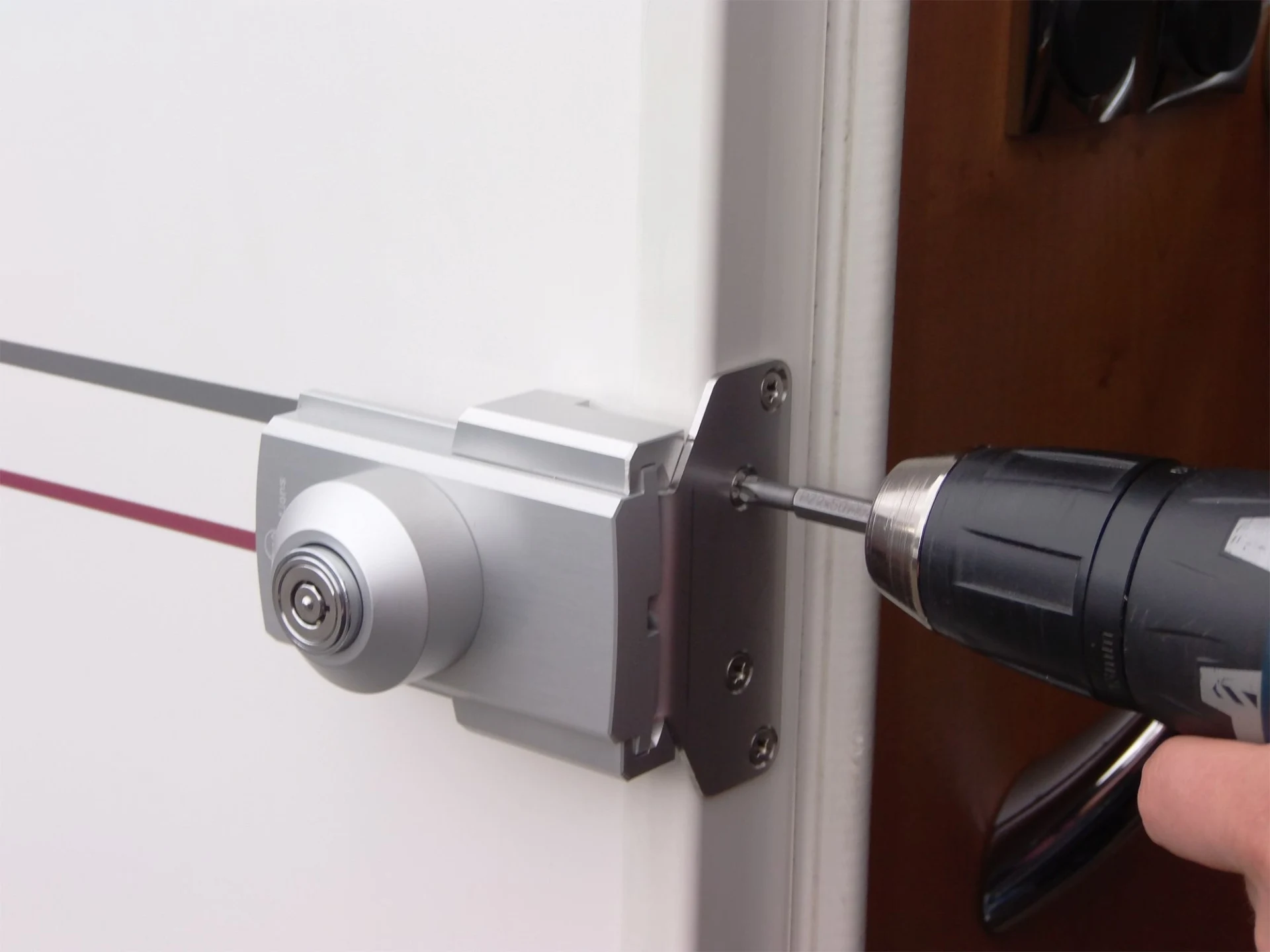 IMC-Créations Serrure universelle de porte de camping-car 3 pièces