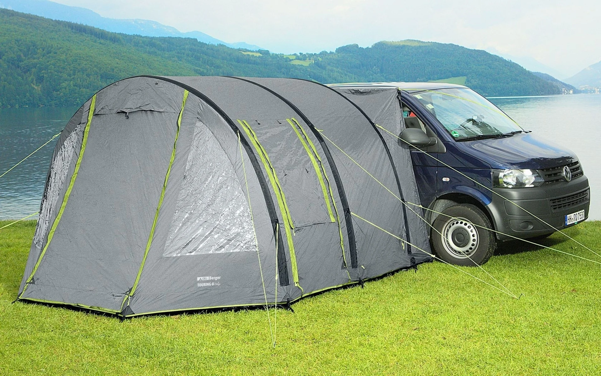 Berger Touring Air Luftvorzelt für Campingbus mit aufblasbarem Gestänge