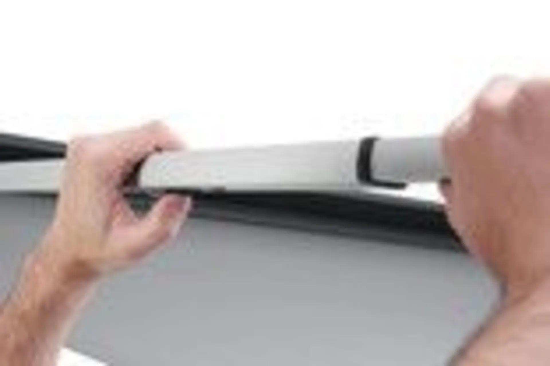 Thule Omnistor 4200 store mural couleur de la toile gris mystique couleur du boîtier anthracite 3 m