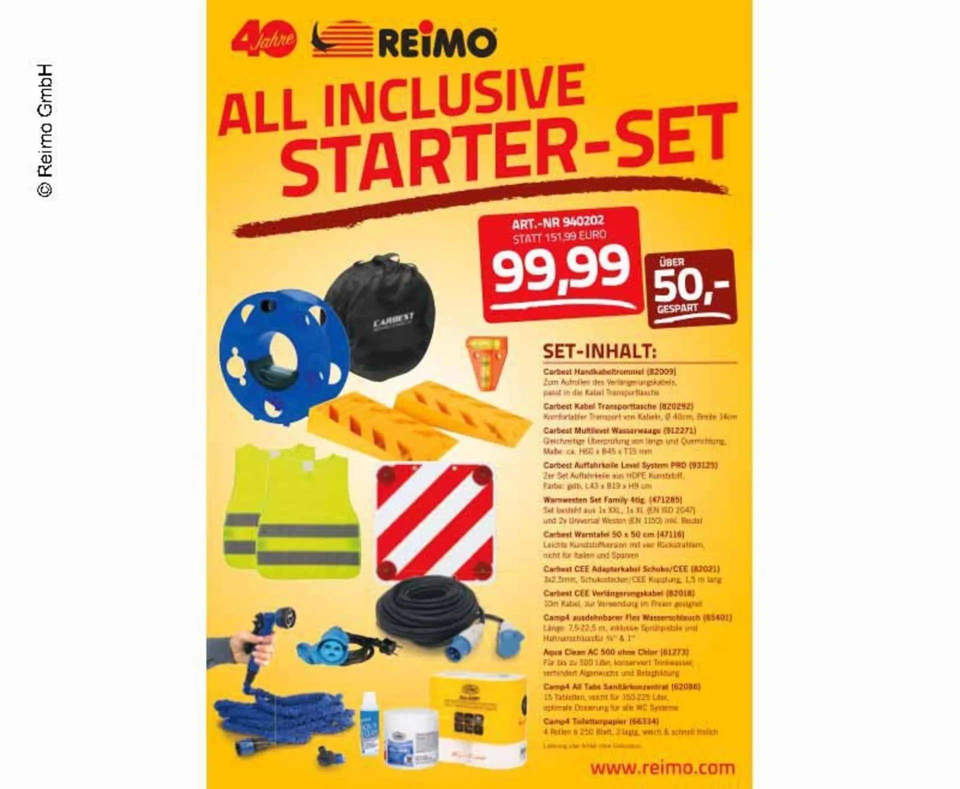 Camper Starter-Set All inclusive