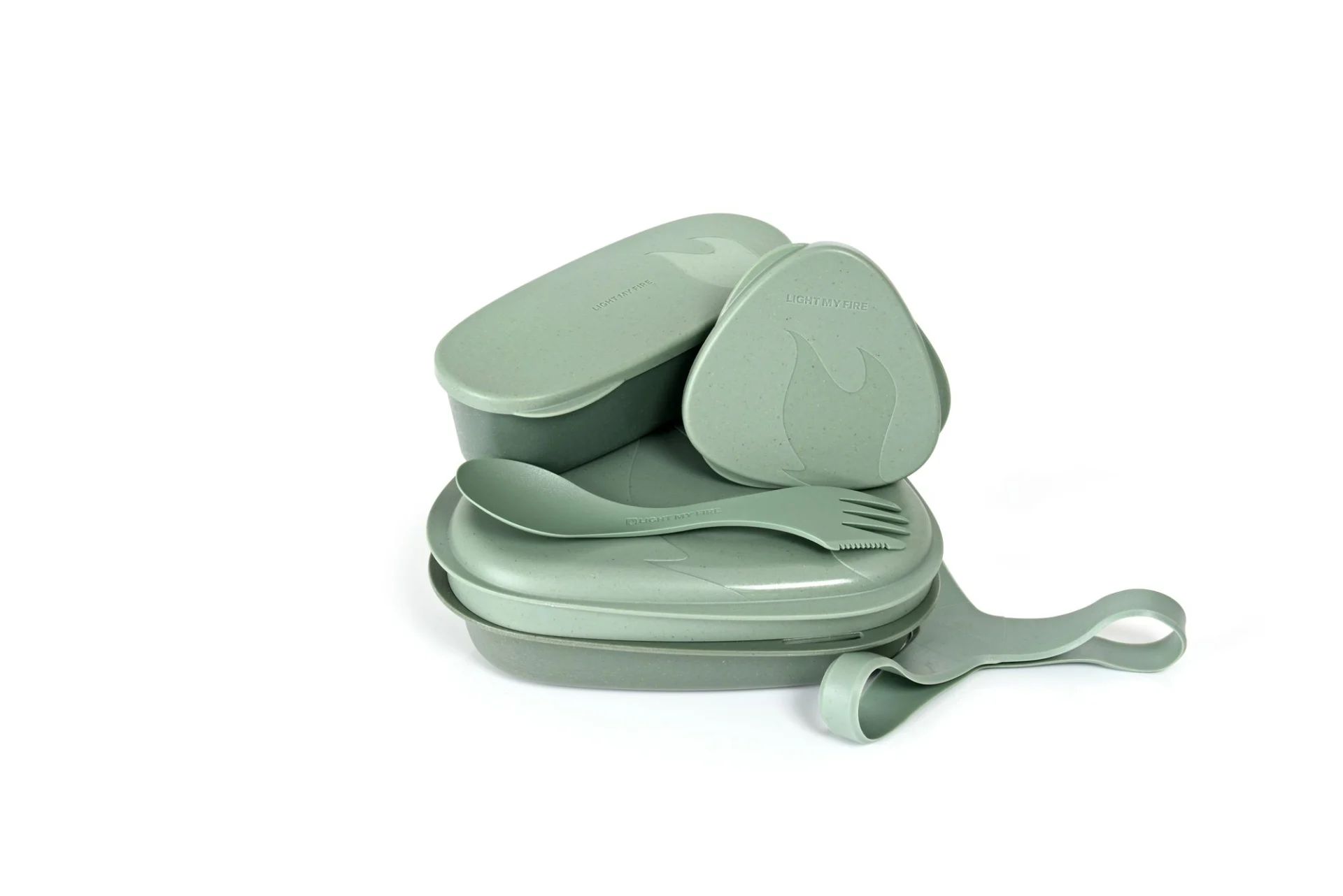 Light My Fire Lunchkit set de vaisselle 6 pièces sandygreen
