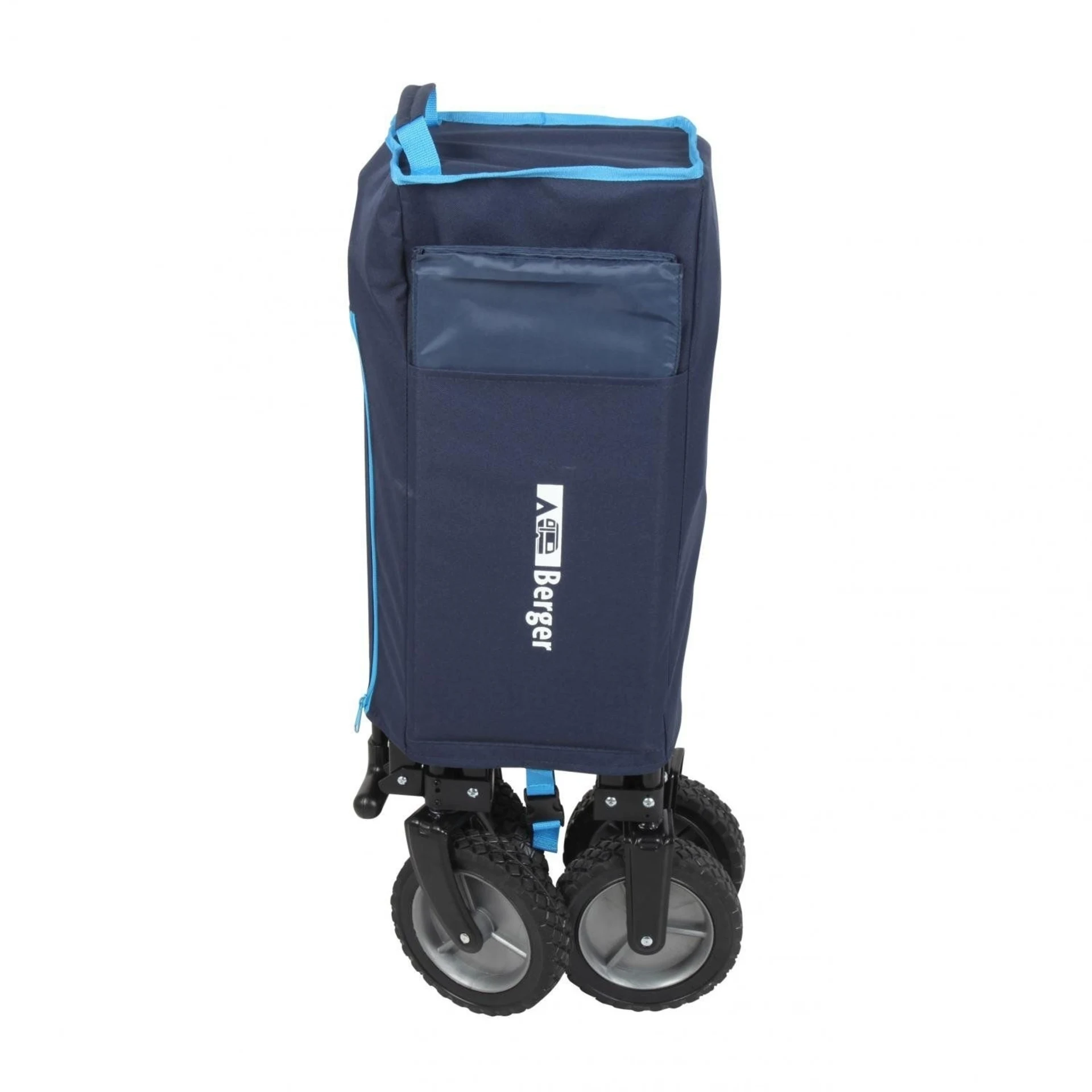 Berger Bollerwagen 129 Liter blau