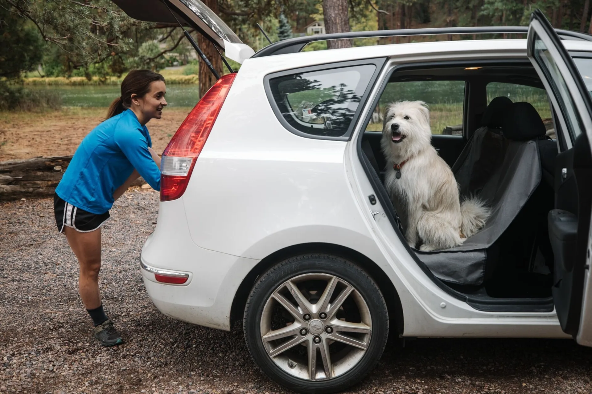 Ruffwear Dirtbag Couverture de protection pour voiture Gris 140 x 159 cm