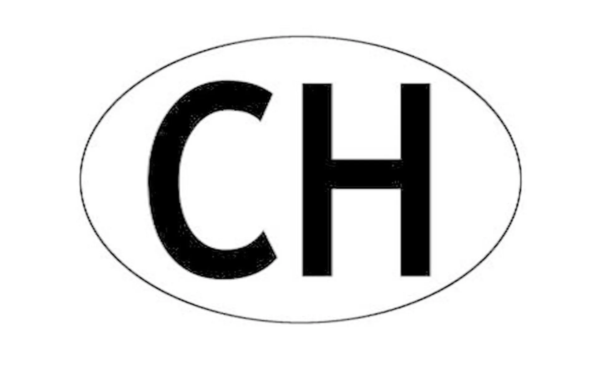 Autocollant CH Schild, autocollant