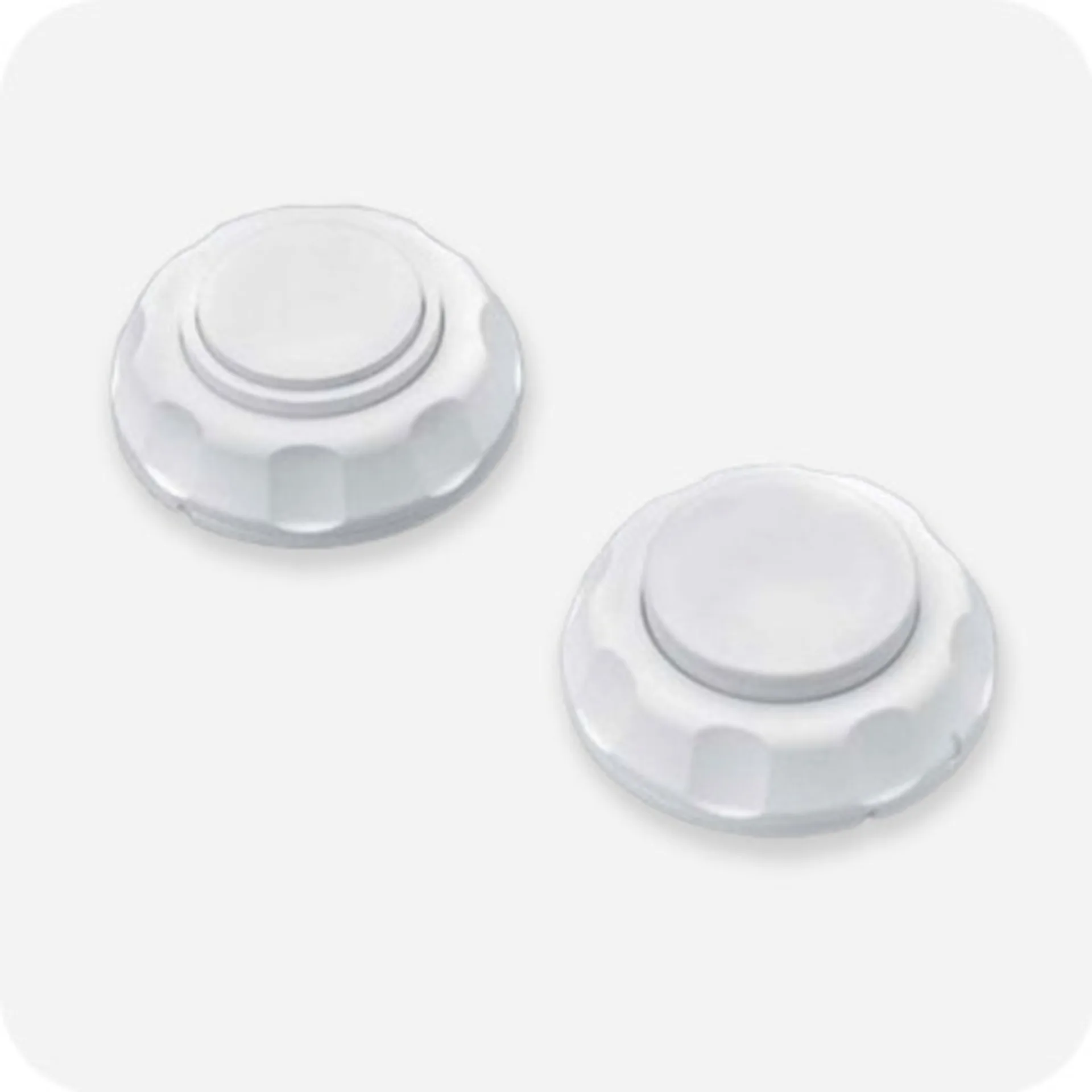 Magnet-Türfeststeller - Weiß - 2er Set