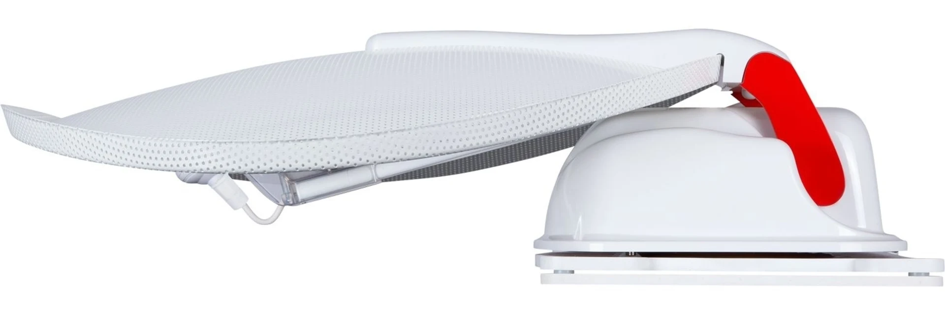 Alden AS2 80 HD Ultrawhite vollautomatische Sat-Anlage Single-LNB inkl. S.S.C. HD-Steuermodul und Ultrawide LED TV 22 Zoll
