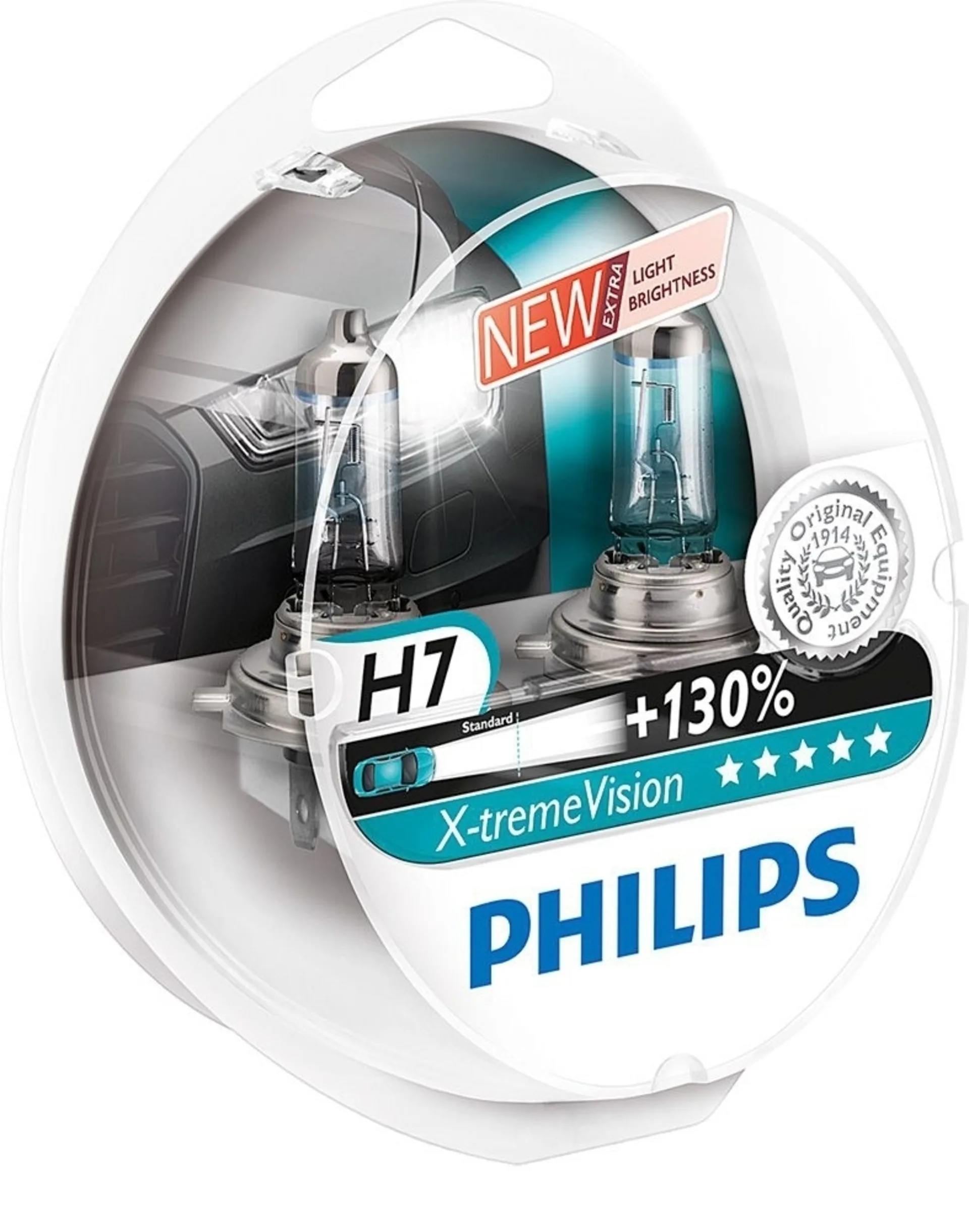 2 x Philips Glühl. H7 12V 55W XtremeVision 2 x Philips Glühl. H7 12V 55W XtremeVision