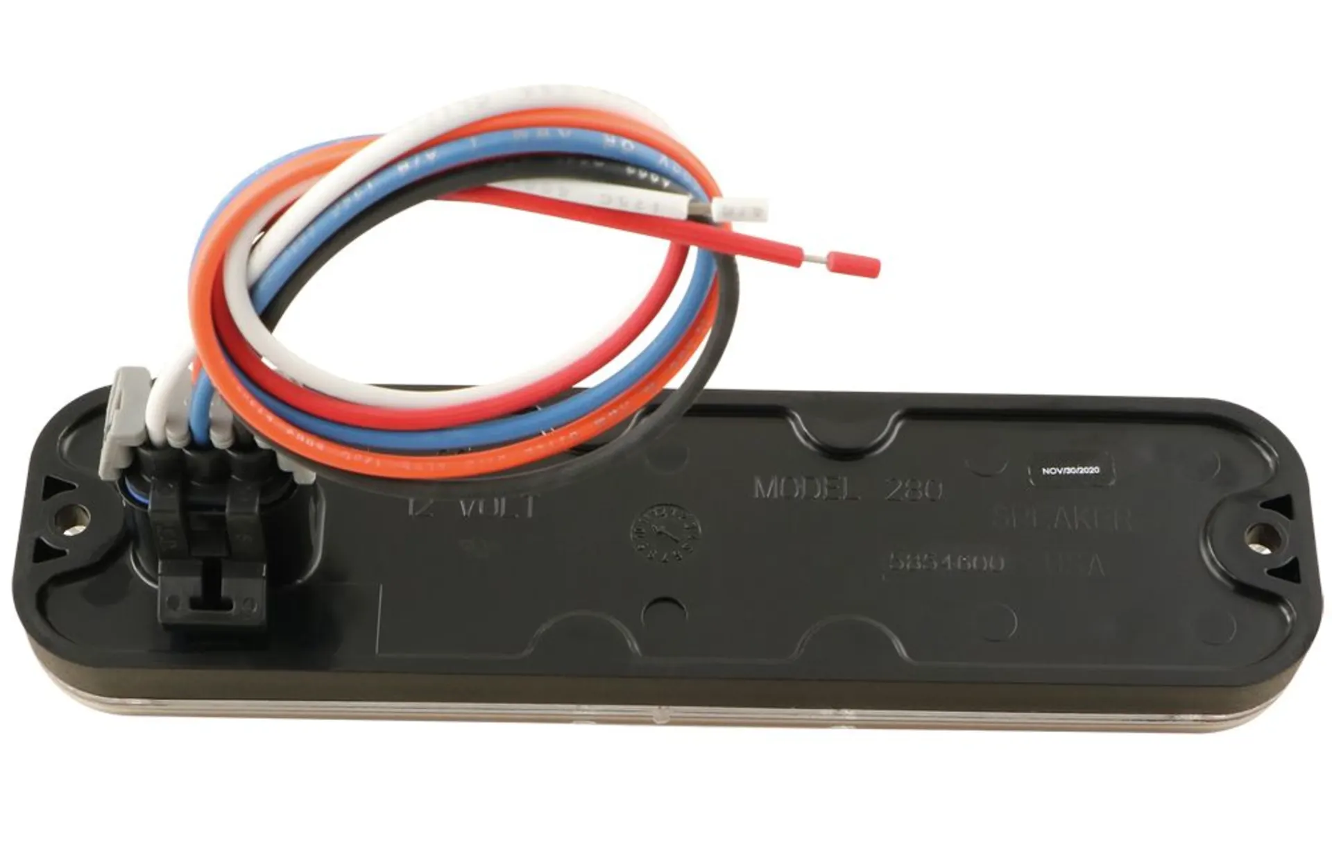 Stapler LED-Schlussleuchte 12 V L+R, YALE, HYSTER, LINDE 189 x 49 x 22 mm, mit Rückfahrlicht, Stecker 6-pol