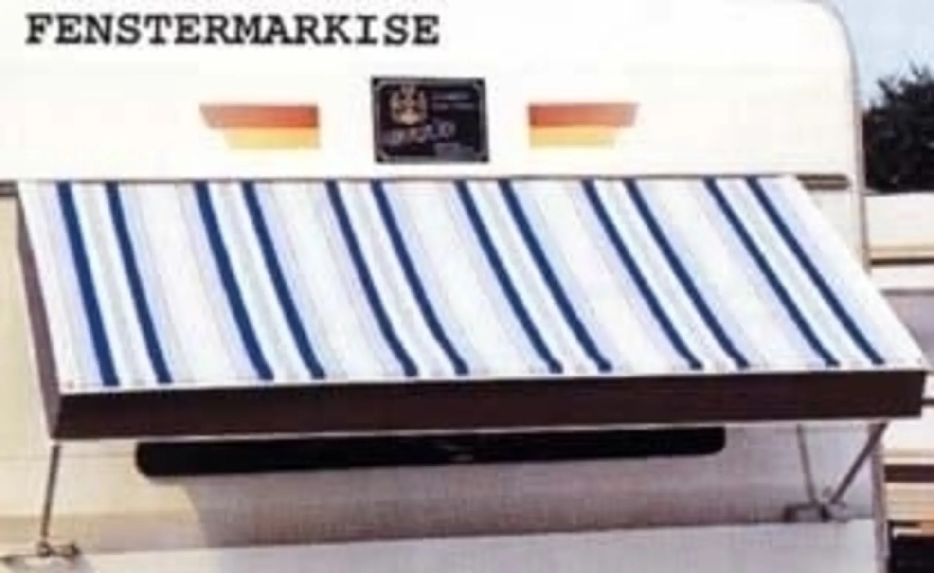 Caravane Store de fenêtre Airtex 80x 180cm, gris