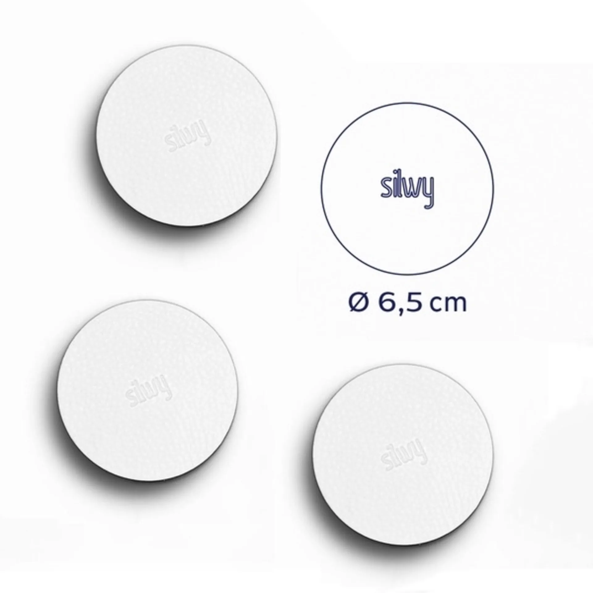 SILWY NanoGelPad,4St,Ø6,5