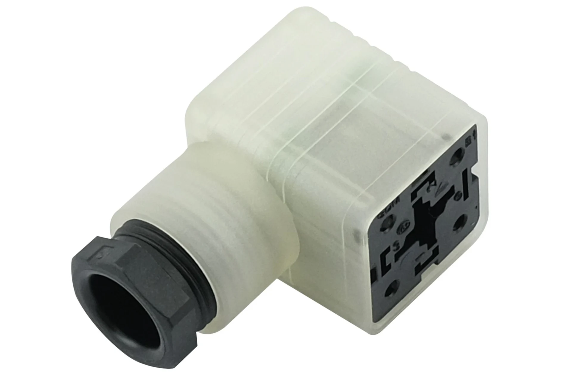 Ventilstecker Hirschmann mit LED-Anzeige