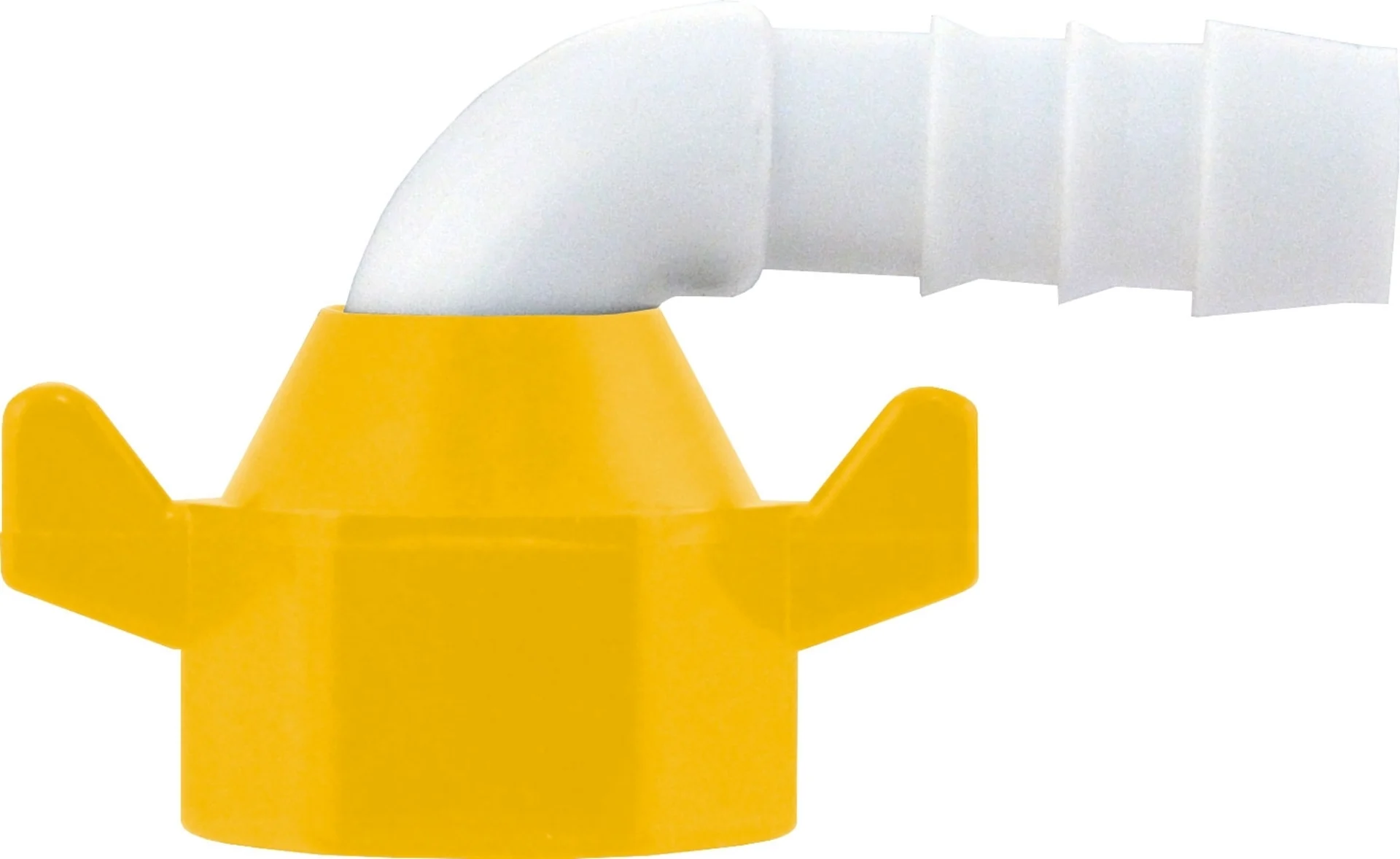 Lilie WeißGELB Winkel-Aufschraubtülle Lilie WeißGELB Winkel-Aufschraubtülle