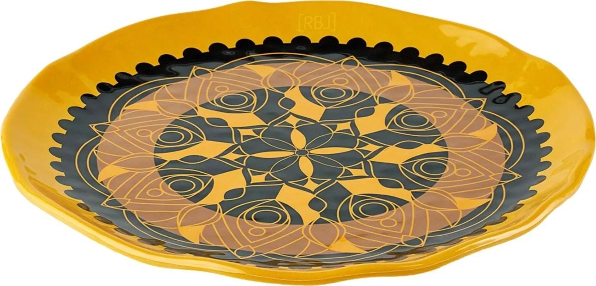 Rebel Outdoor Assiette à dessert 22 cm jaune