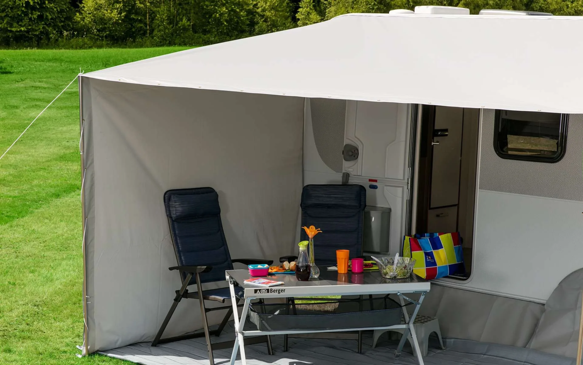 Berger Vario Sonnenvordach 700 x 240 cm