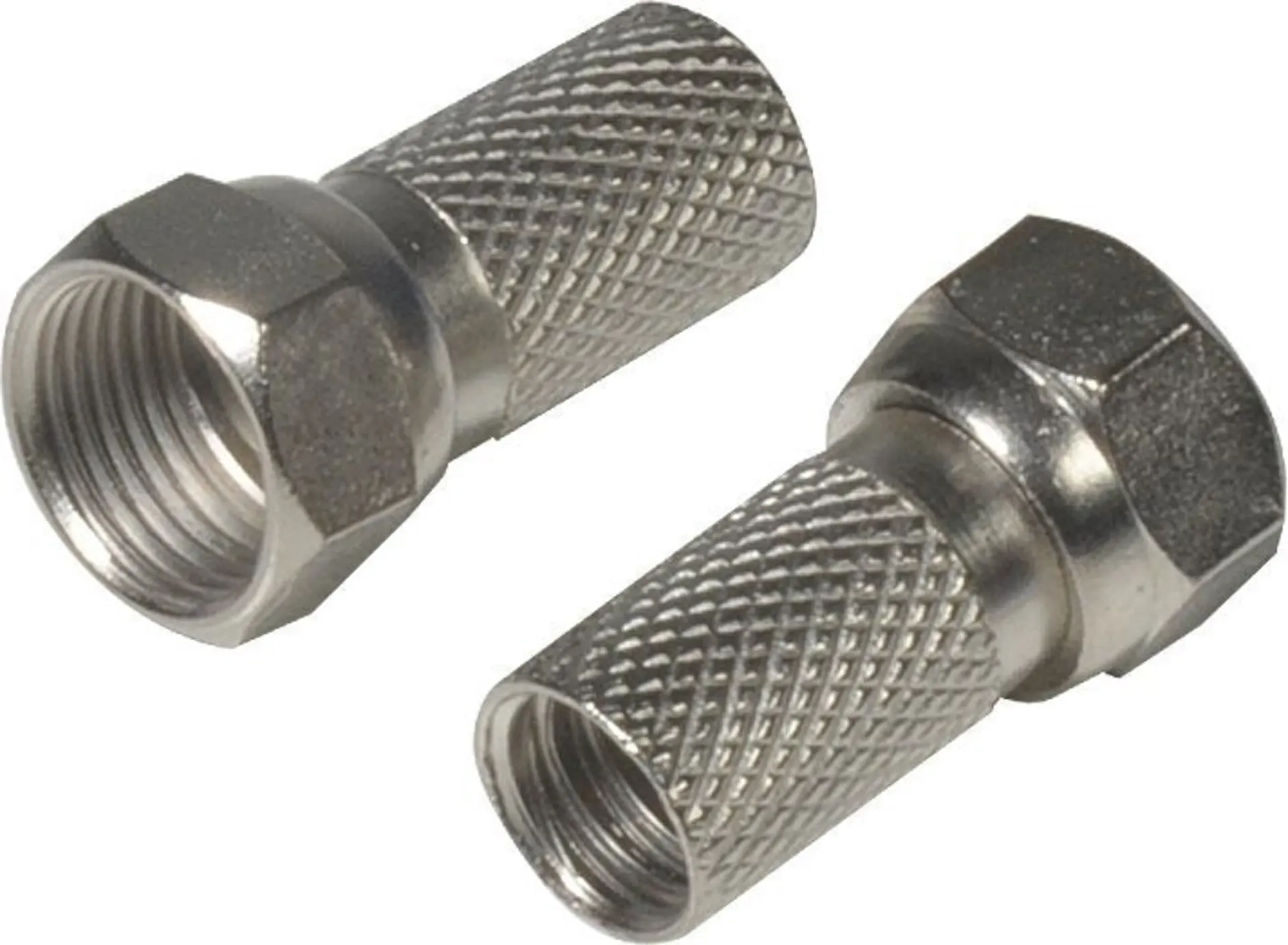F-Stecker 7 mm, 2 Stück