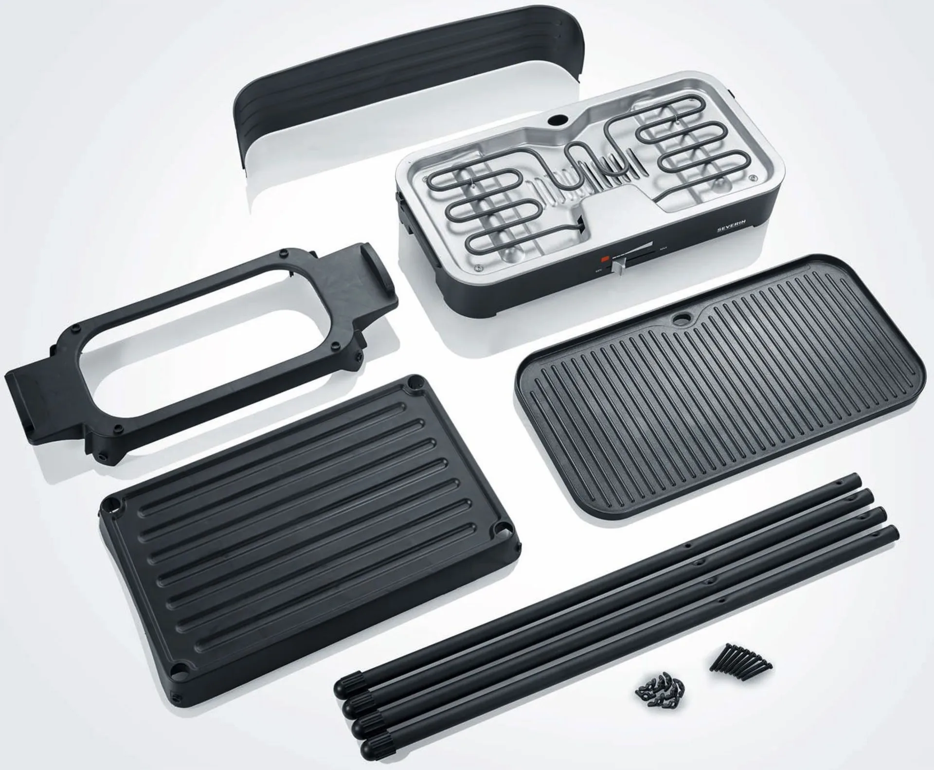 Severin Gril électrique sur pied 2200 W
