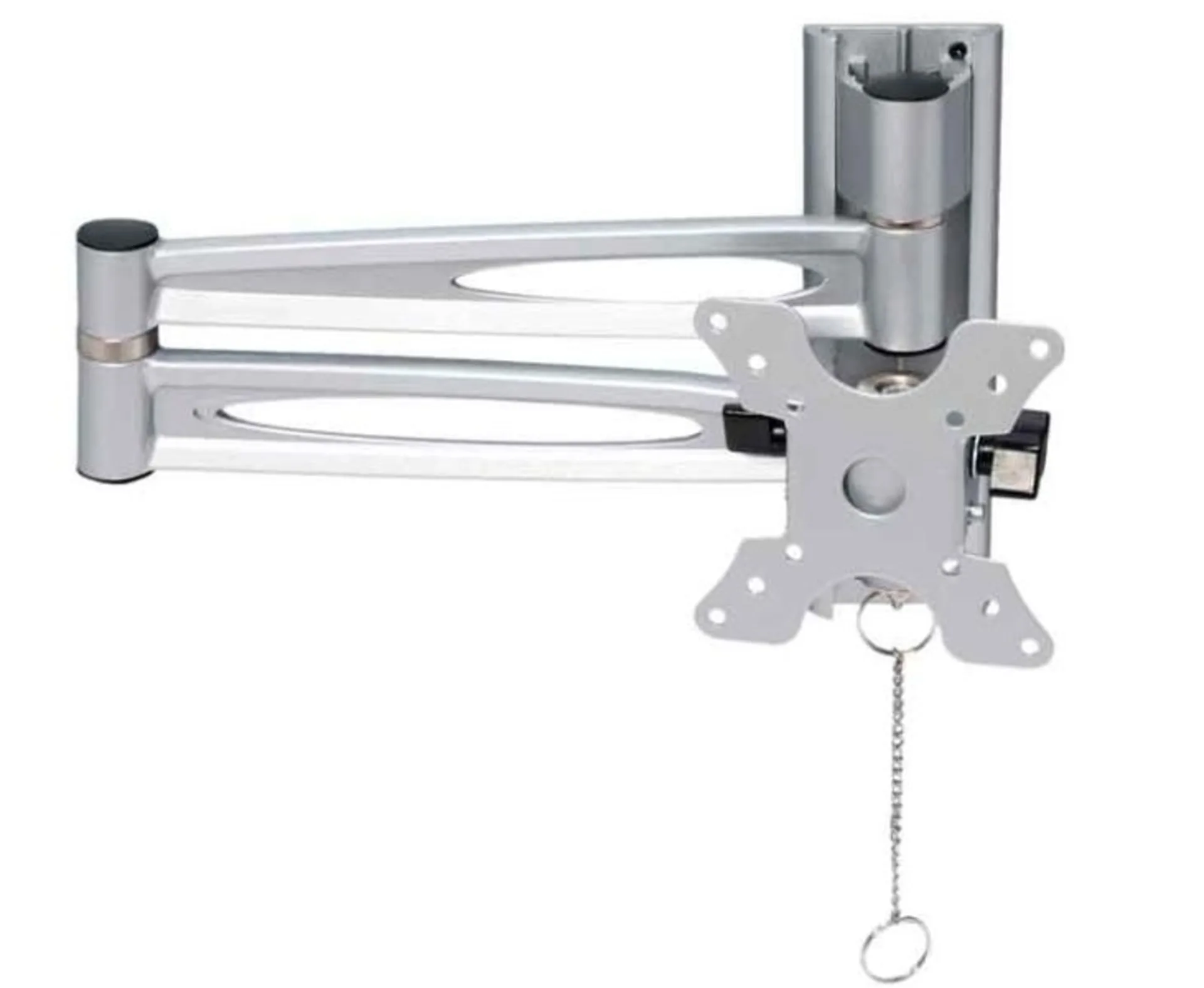 Carbest TV-Halter Simon Luxus, Silber Carbest TV-Halter Simon Luxus, Silber