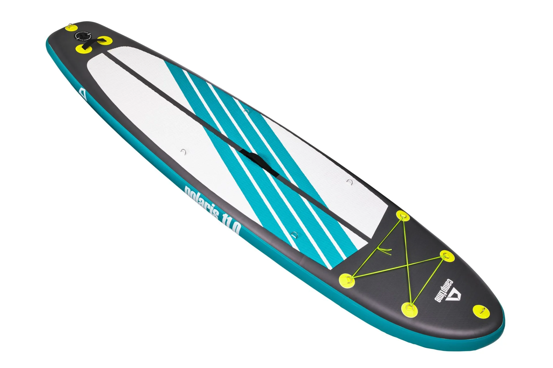 Camptime Polaris 11.0 SUP Set planche de stand up paddling gonflable avec pagaies et pompe à air incluses