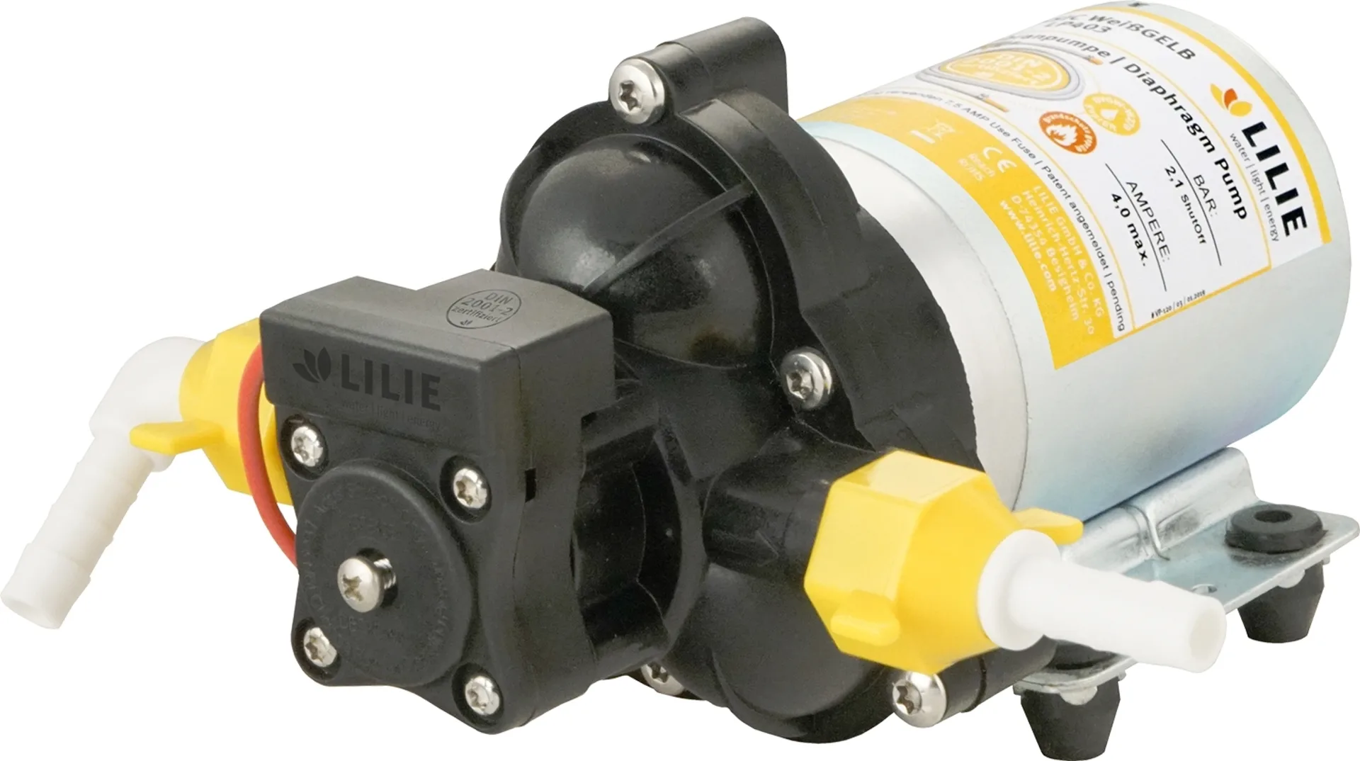 Lilie WeißGELB Classic Serie Membran Wasserpumpe