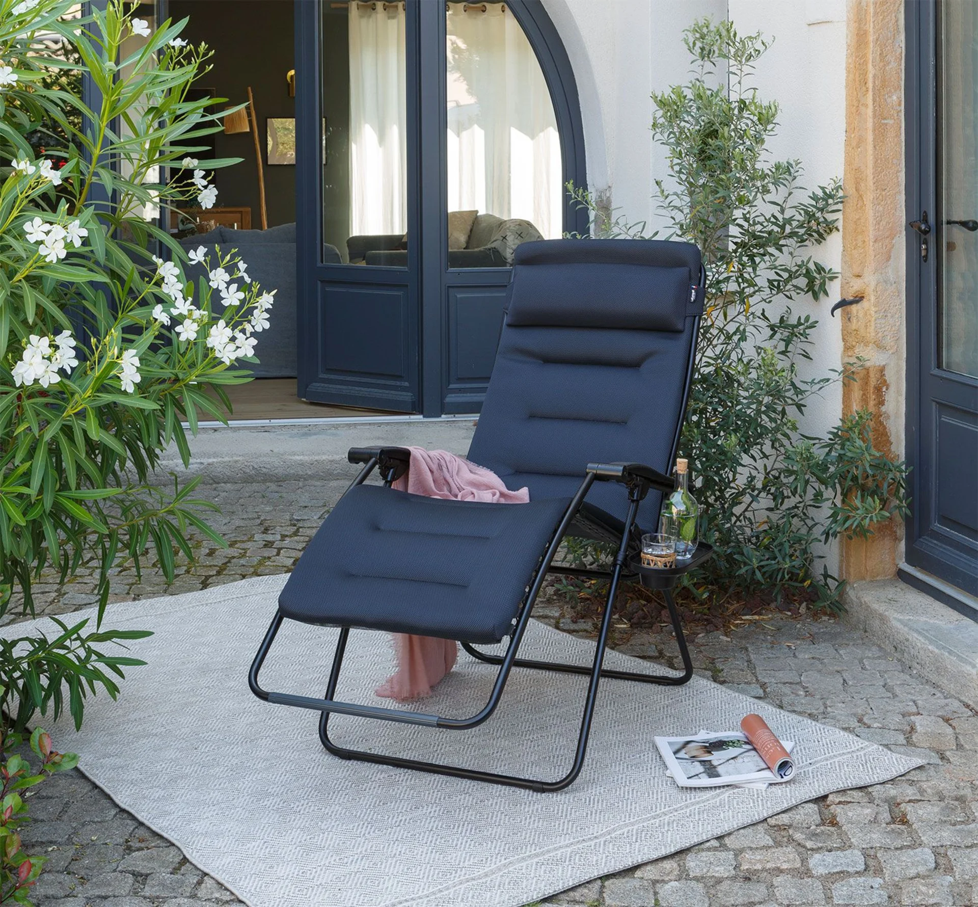 Lafuma RSX CLIP XL AirComfort fauteuil de relaxation anthracite