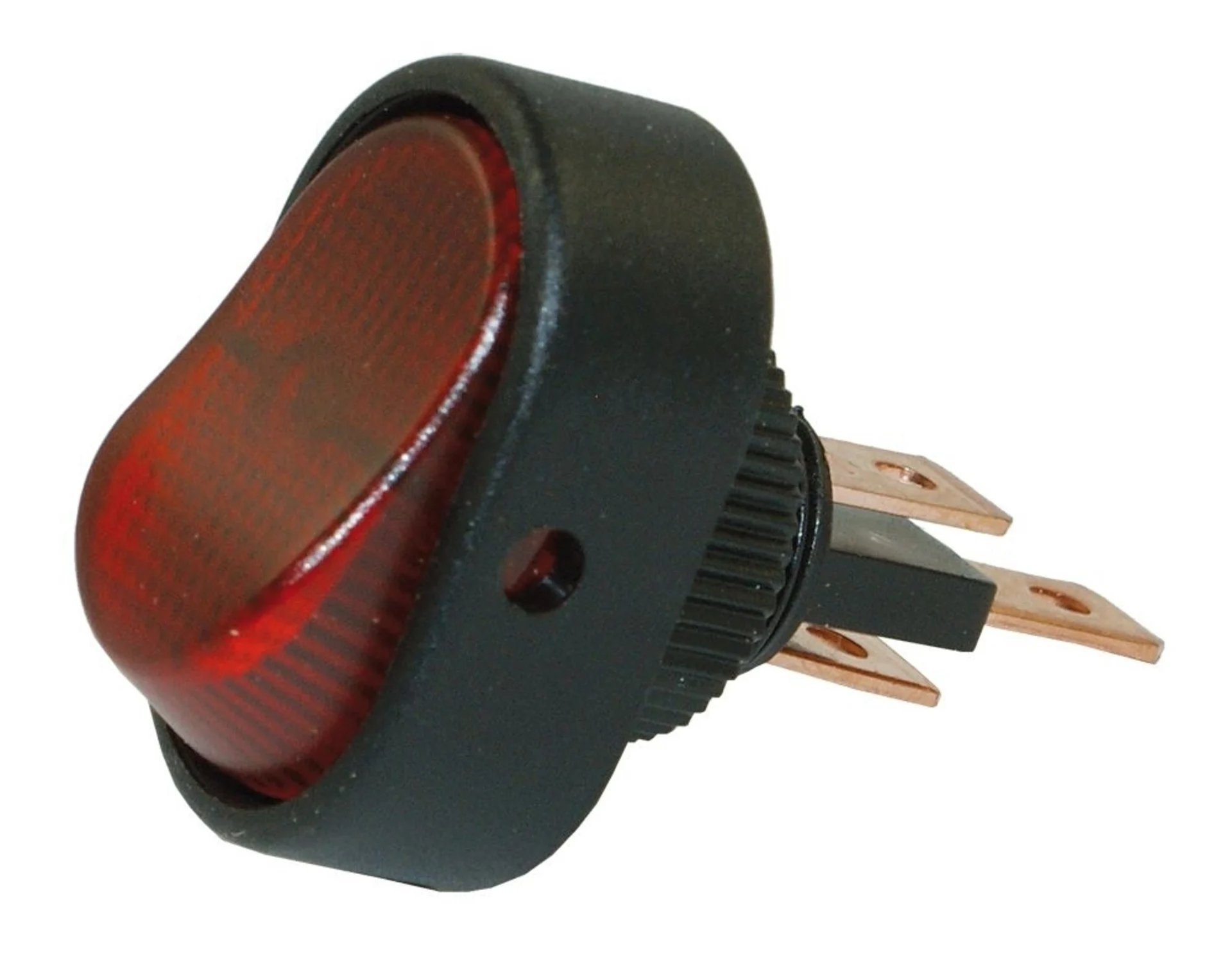 Hella - Wippschalter rot beleuchtet 12V