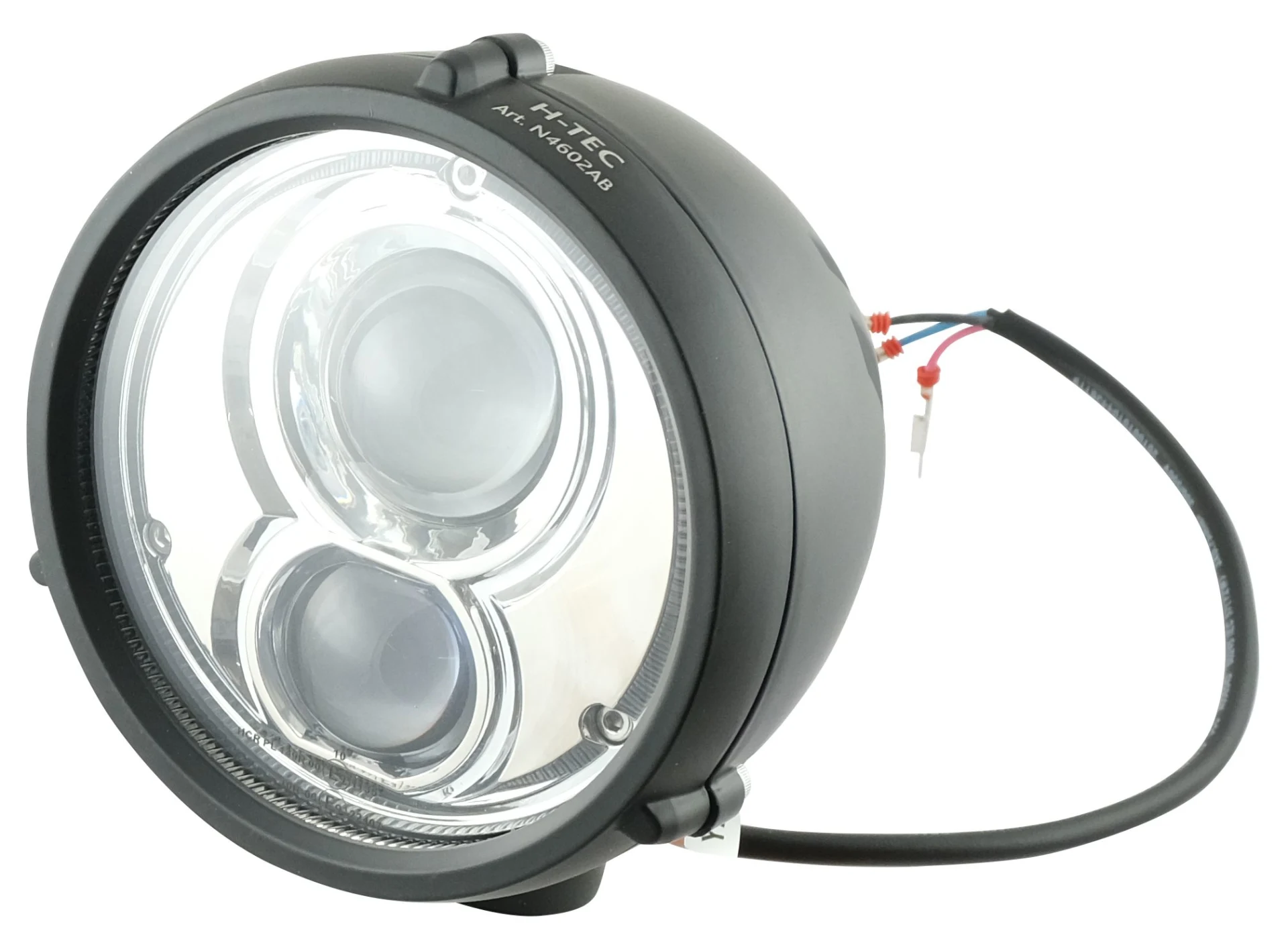 LED - Hauptscheinwerfer Aufbau 12 / 24 V ø 144 x 165 mm / 10 - 30 V / 4’800 Lumen / Abblend- und Fernlicht
