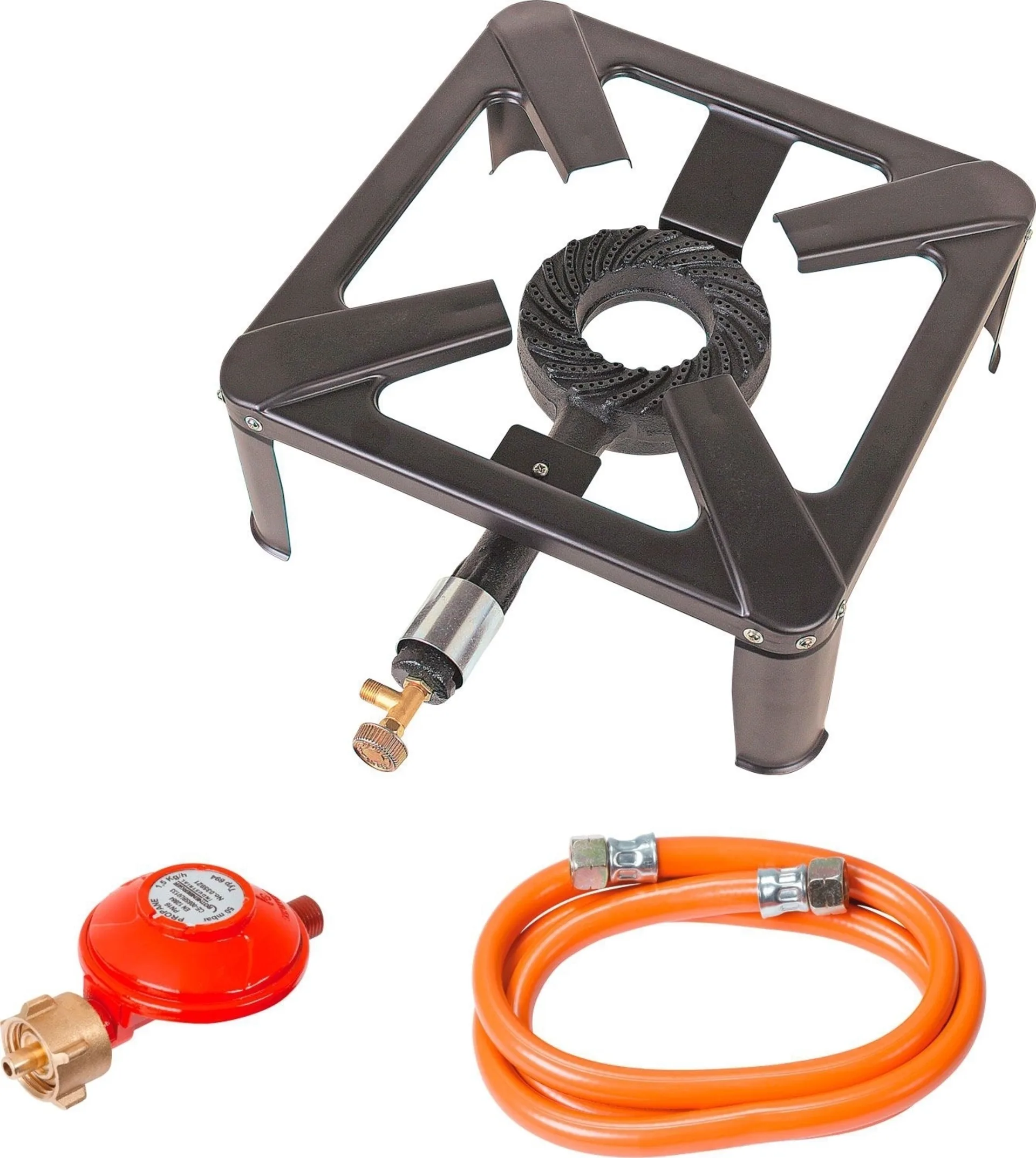 Cuisinière à tabouret Rothenberger, tuyau et pression inclus