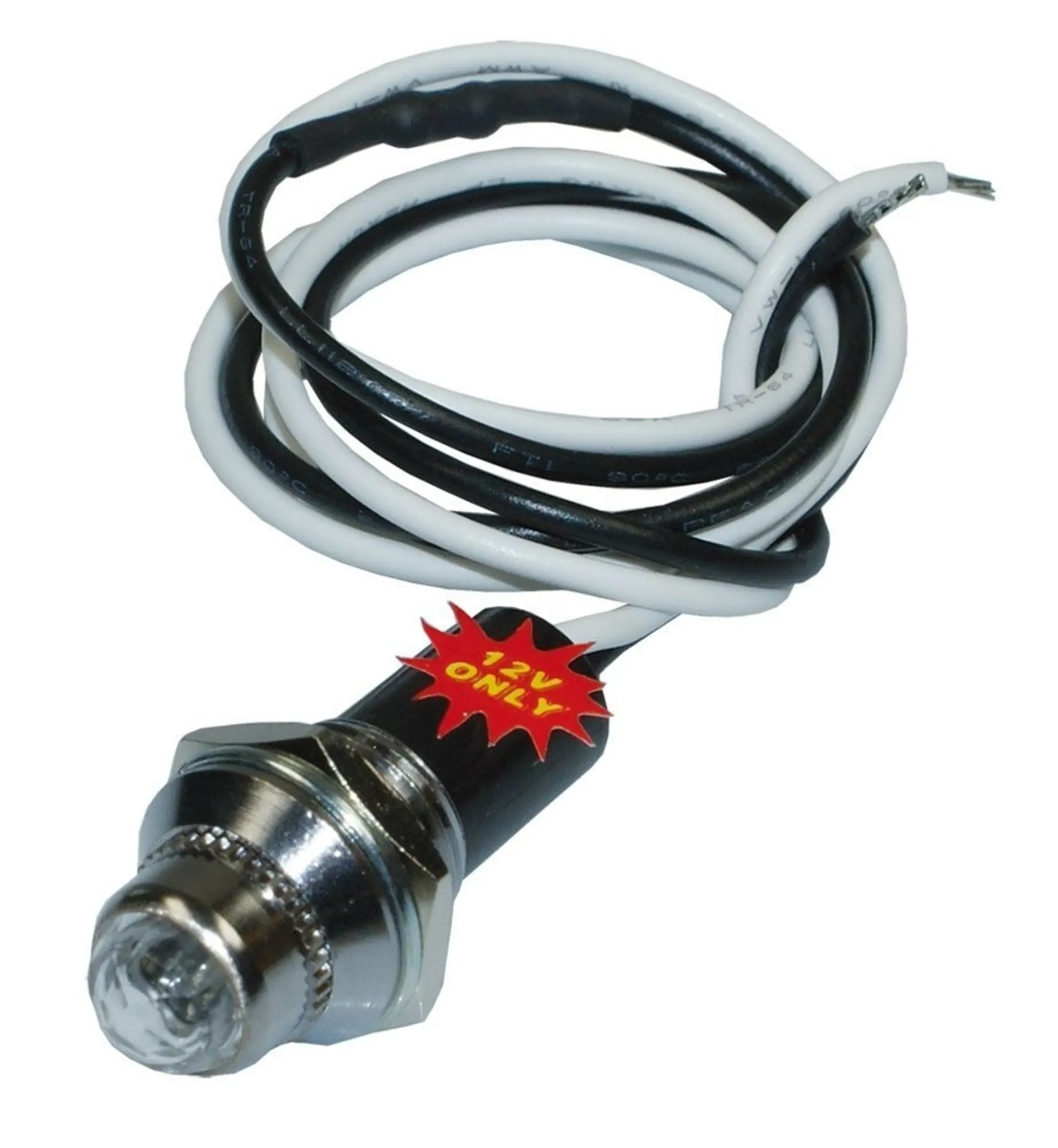 Lampe témoin LED blanche 12 V