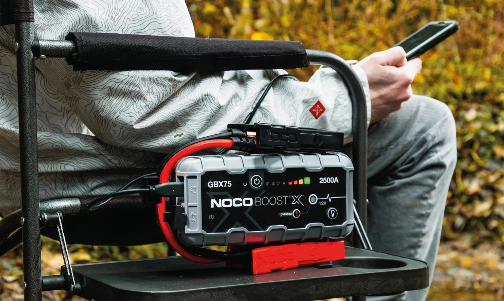 Noco - Boost X Jump Starter 12 V 2’500 A, mit USB-C 213 x 136 x 64 mm, IP65 Noco - Boost X Jump Starter 12 V 2’500 A, mit USB-C 213 x 136 x 64 mm, IP65