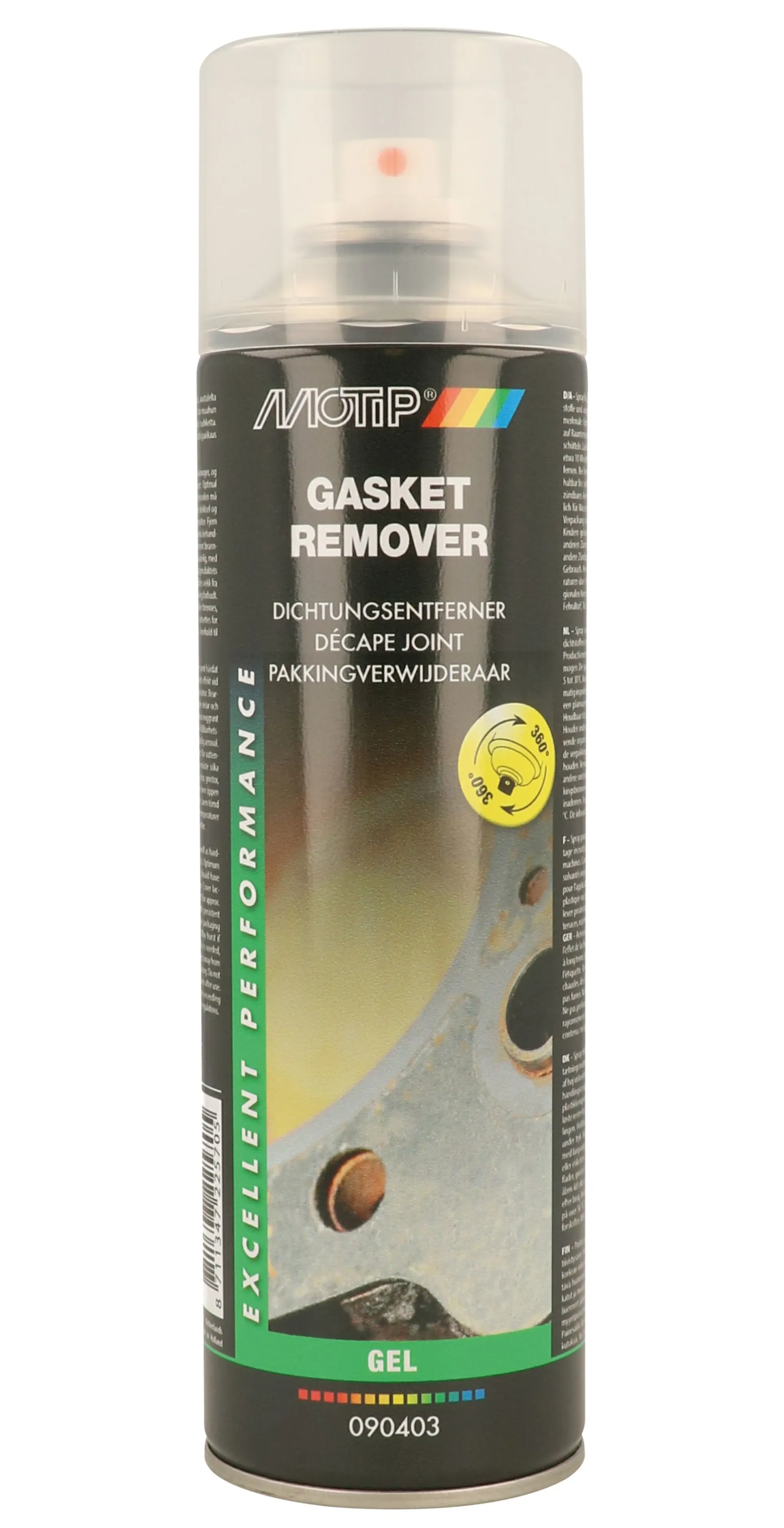 MoTip - Dichtungsentferner, 500 ml Entfernung angetrockneter Kleb- und Dichtstoffe