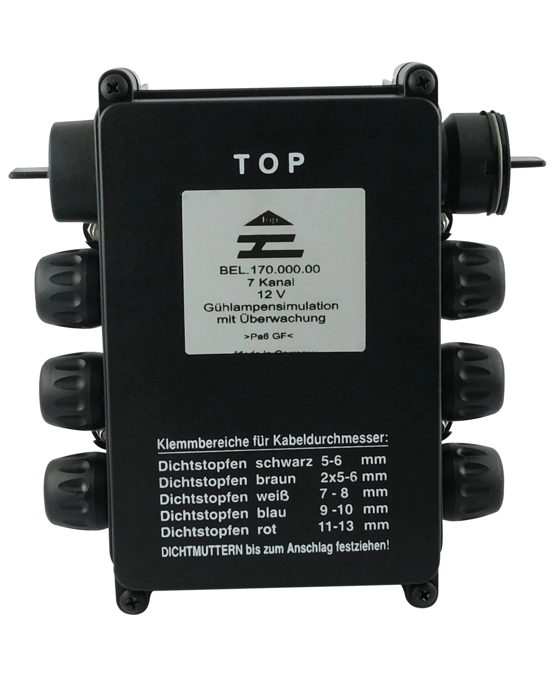 LED-Universal-Beleuchtungsmodul 12V 7-Kanal 12V 7-Kanal