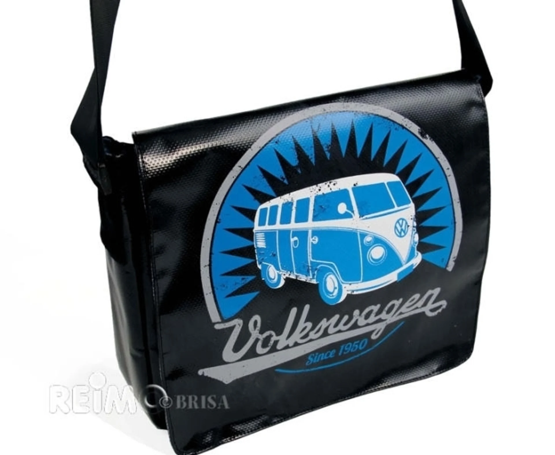 Sac à bandoulière Bulli en bâche de camion avec compartiment pour tablette Sac à bandoulière Bulli en bâche de camion avec compartiment pour tablette