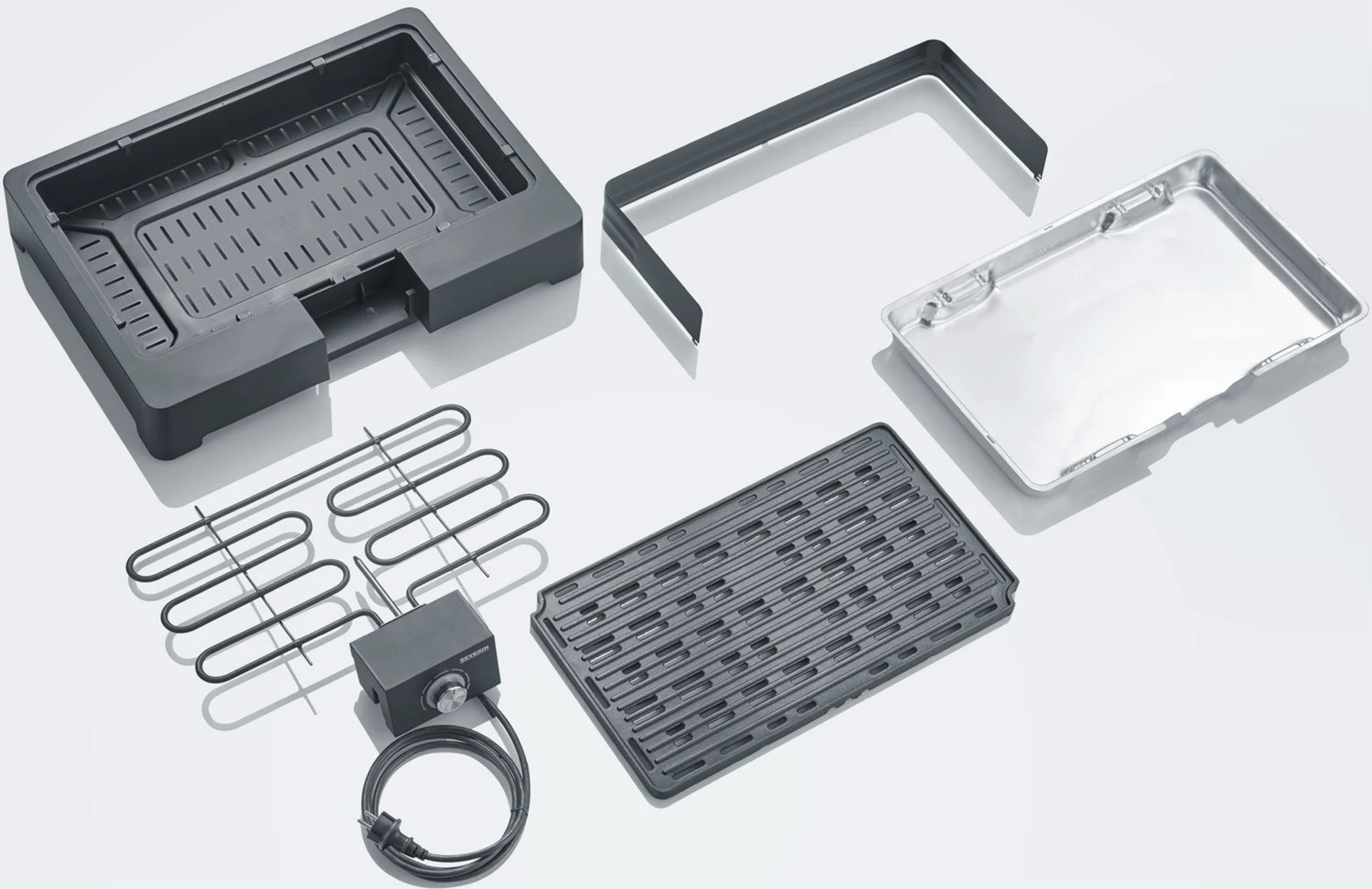 Severin Elektro Standgrill mit Grillplatte