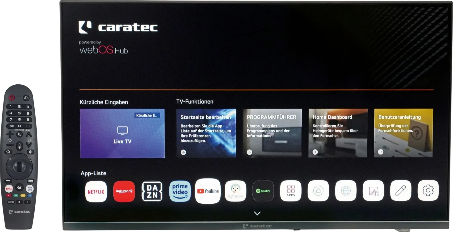 Téléviseur connecté LED Caratec Vision CAV242E-S 60 cm (24") avec webOS