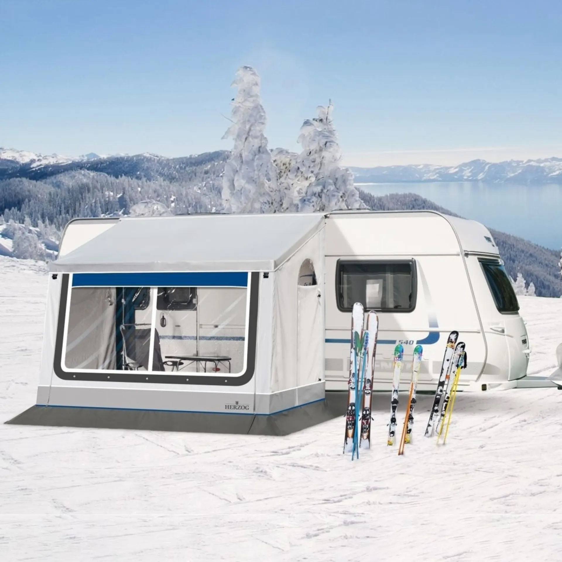 Kaprun DC 3 280 x 180 cm Herzog-Vorzelt