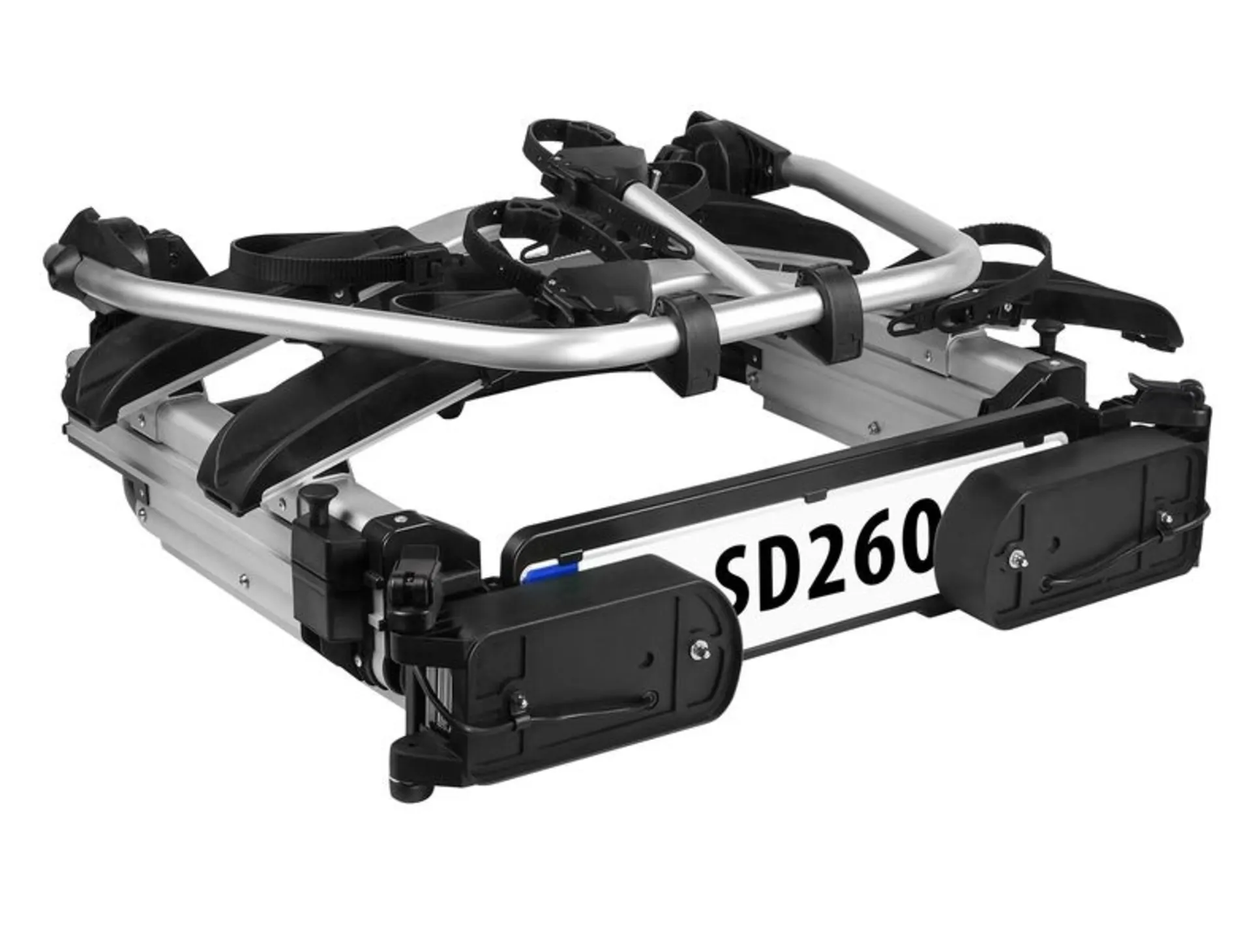 LAS SD260 Porte-vélos d'attelage à porte battante