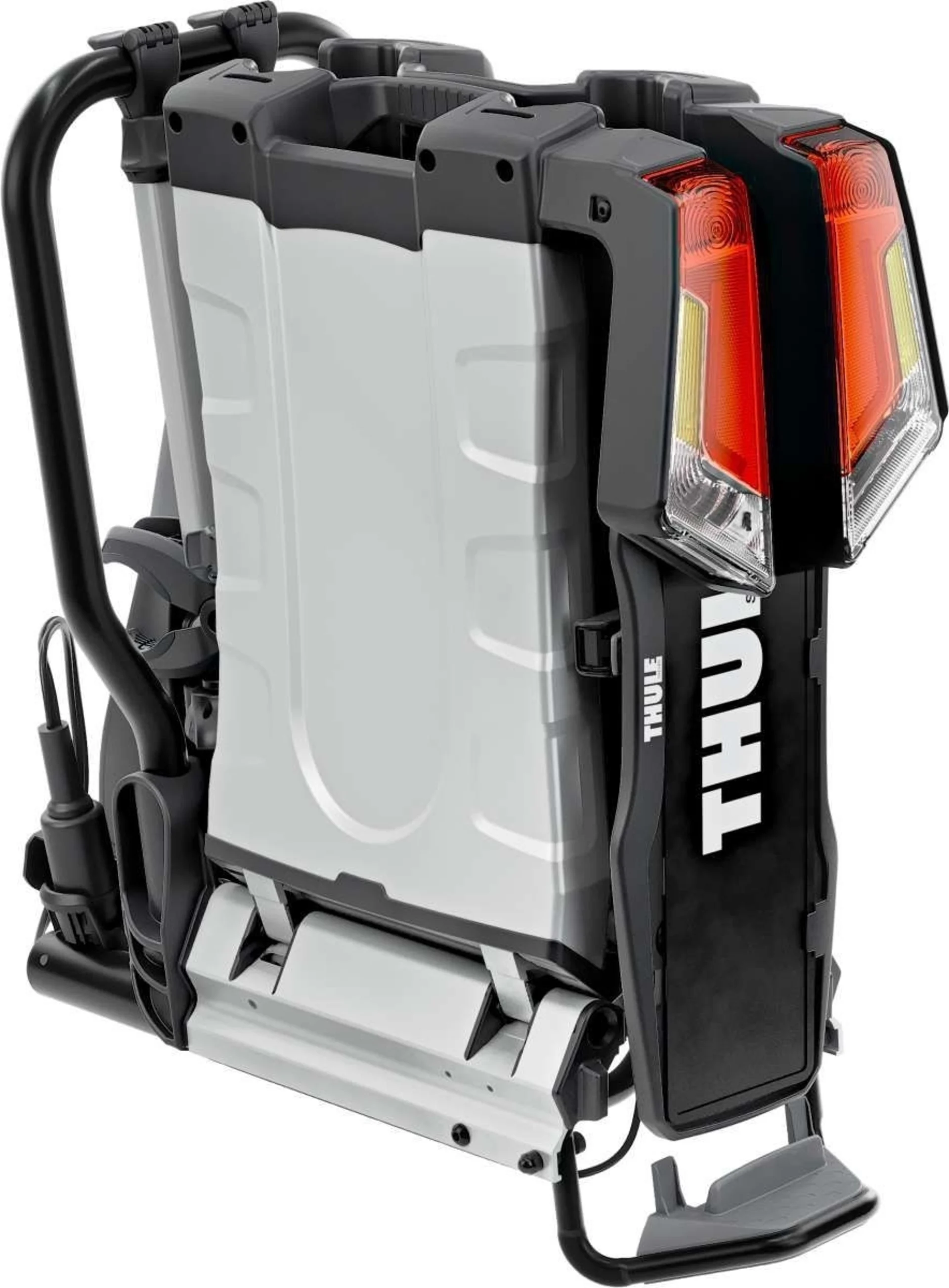 Thule EasyFold XT Fahrradträger Silber Schwarz für 2 Fahrräder