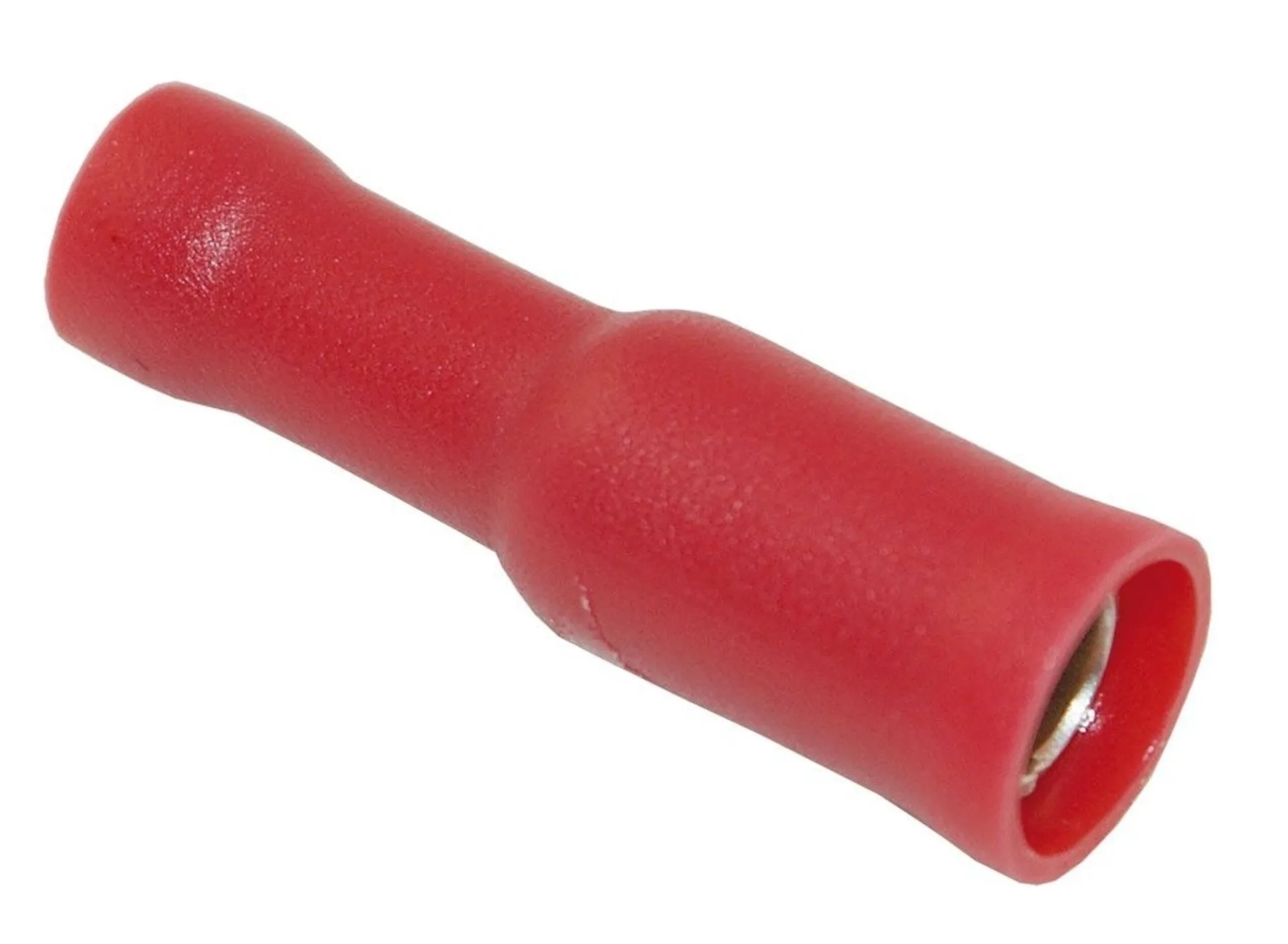 Rundsteckhülsen isoliert ø4mm rot