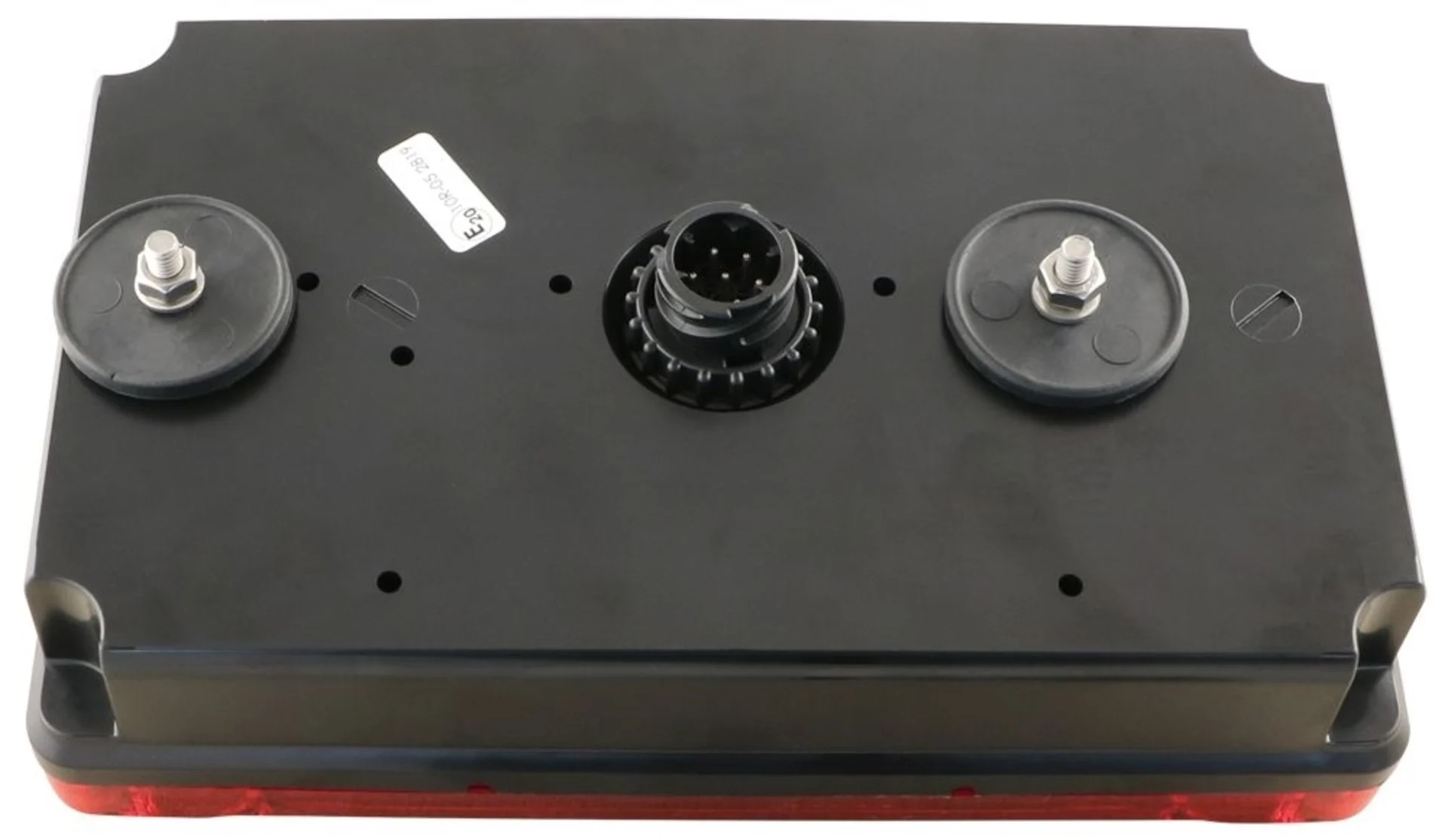 WAS - Hybrid-Schlussleuchte 12/24 V rechts 232 x 142 x 60 mm, mit RFL, NSL, Blinker: Glühlampe, Rest: LED