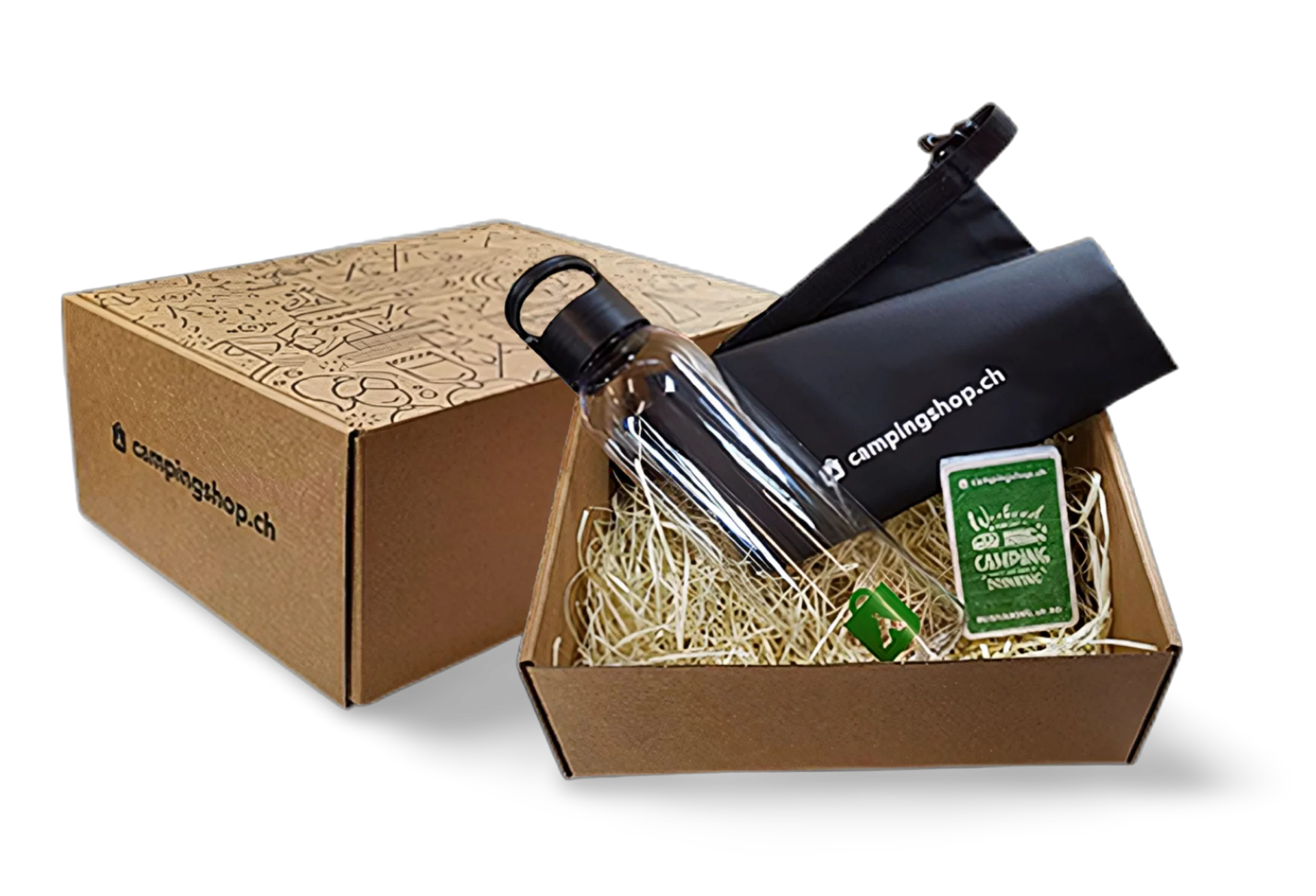 Campingshop Geschenkbox